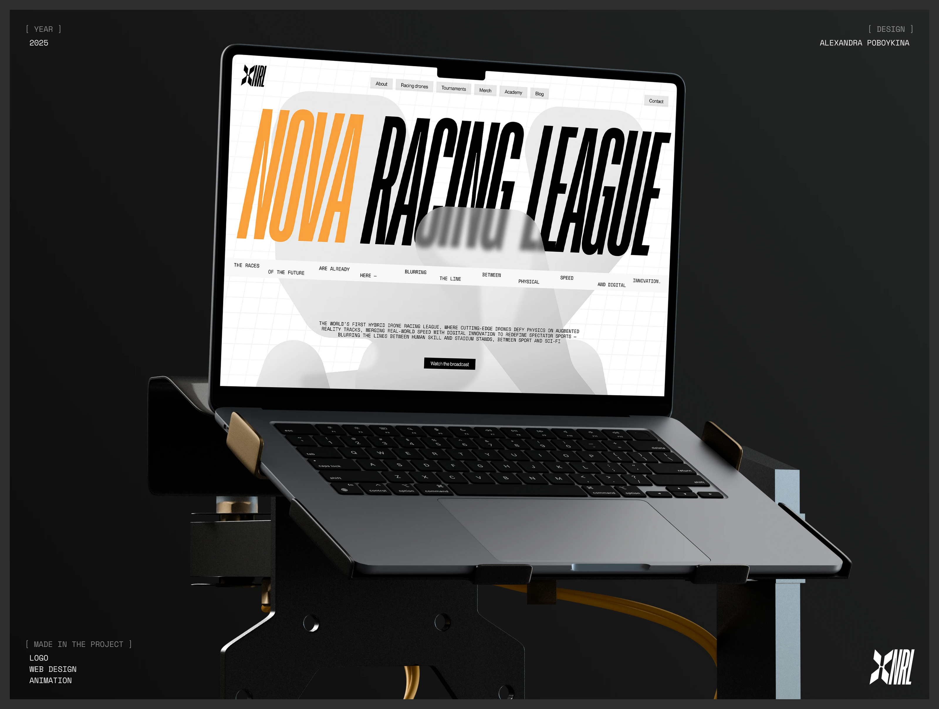 NRL | Web & Branding — Изображение №1 — Интерфейсы, Брендинг на Dprofile