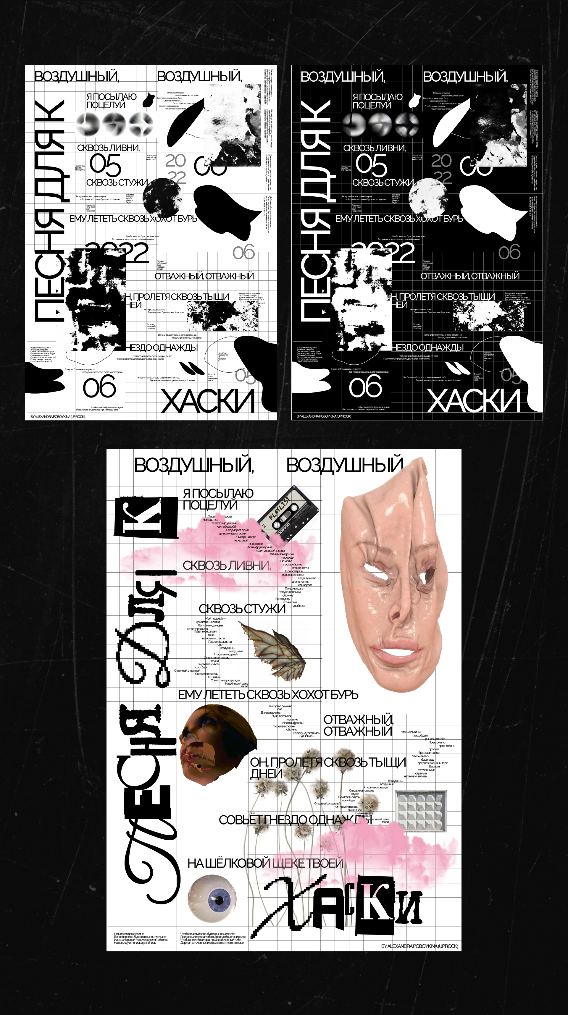 POSTER COLLECTION | Хаски — Изображение №6 — Интерфейсы на Dprofile