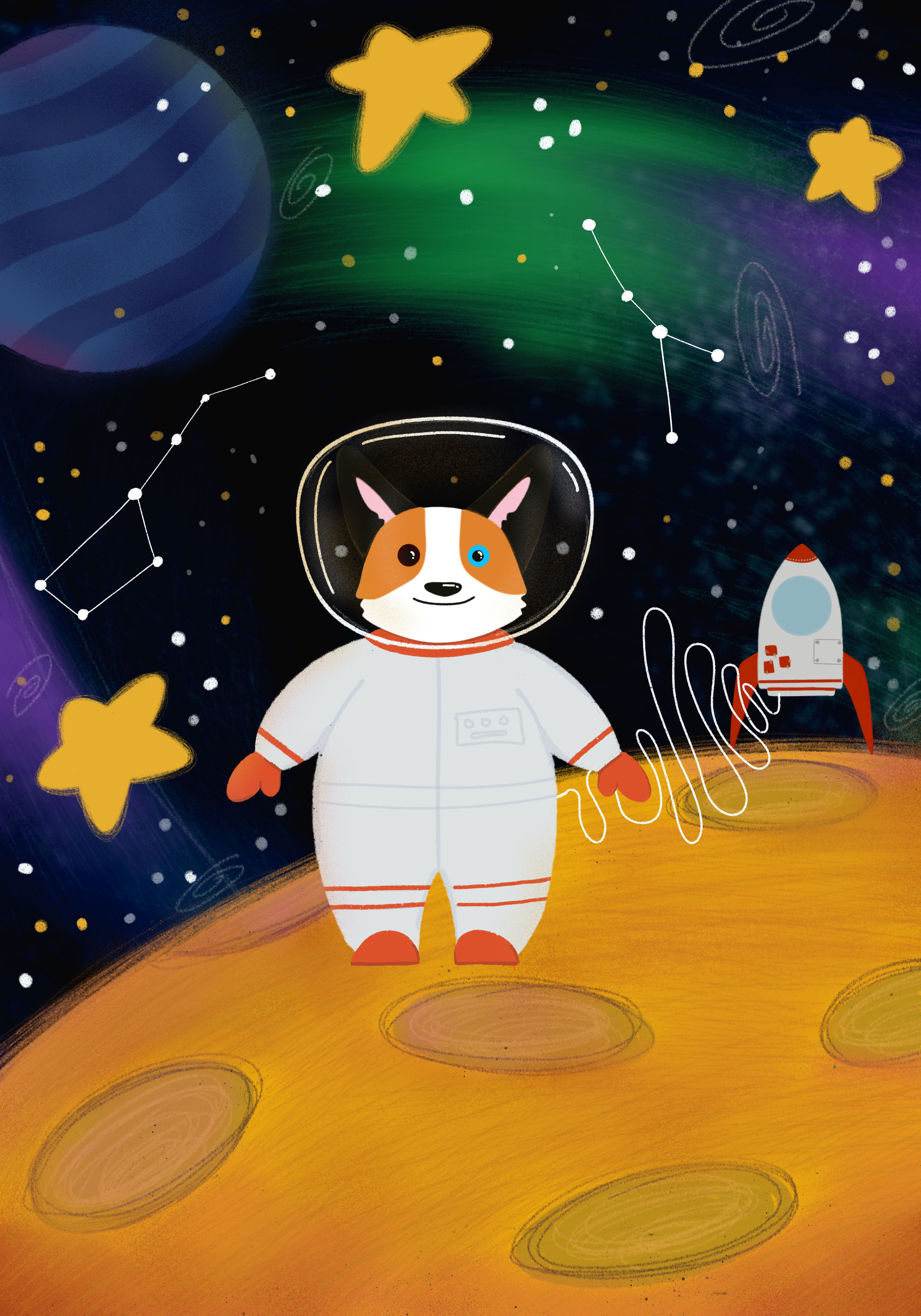Space / В космосе — Изображение №4 — Иллюстрация, Графика на Dprofile