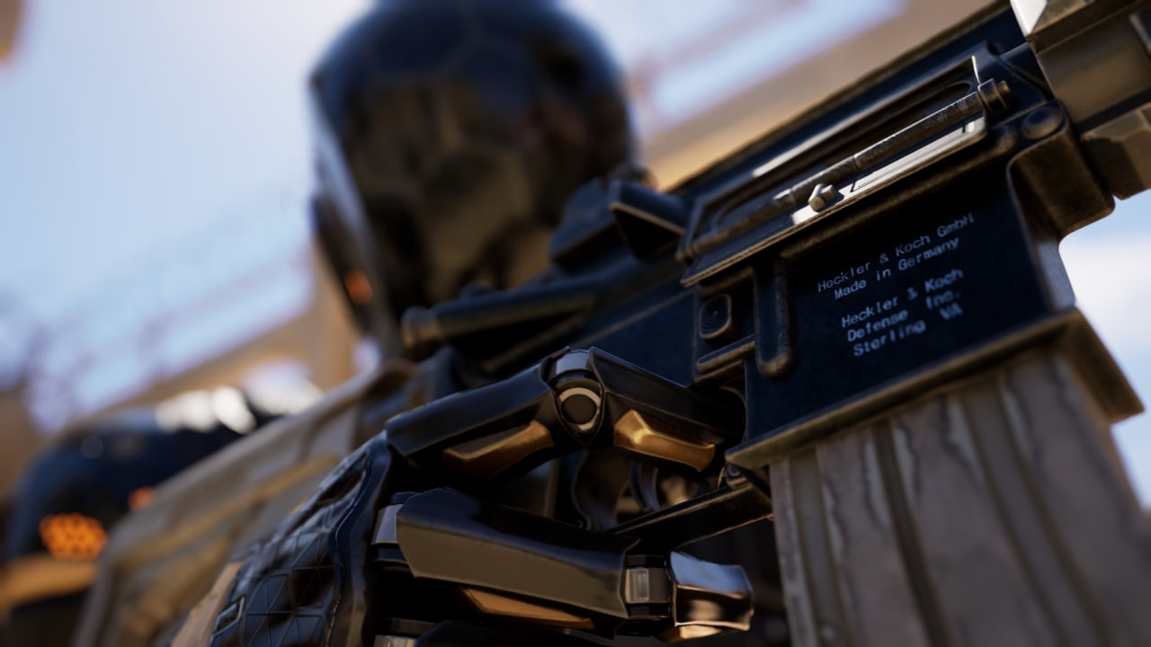 Desert of war - 3D графика в Unreal Engine / 4K (Ultra HD — Изображение №1 — 3D, Анимация на Dprofile