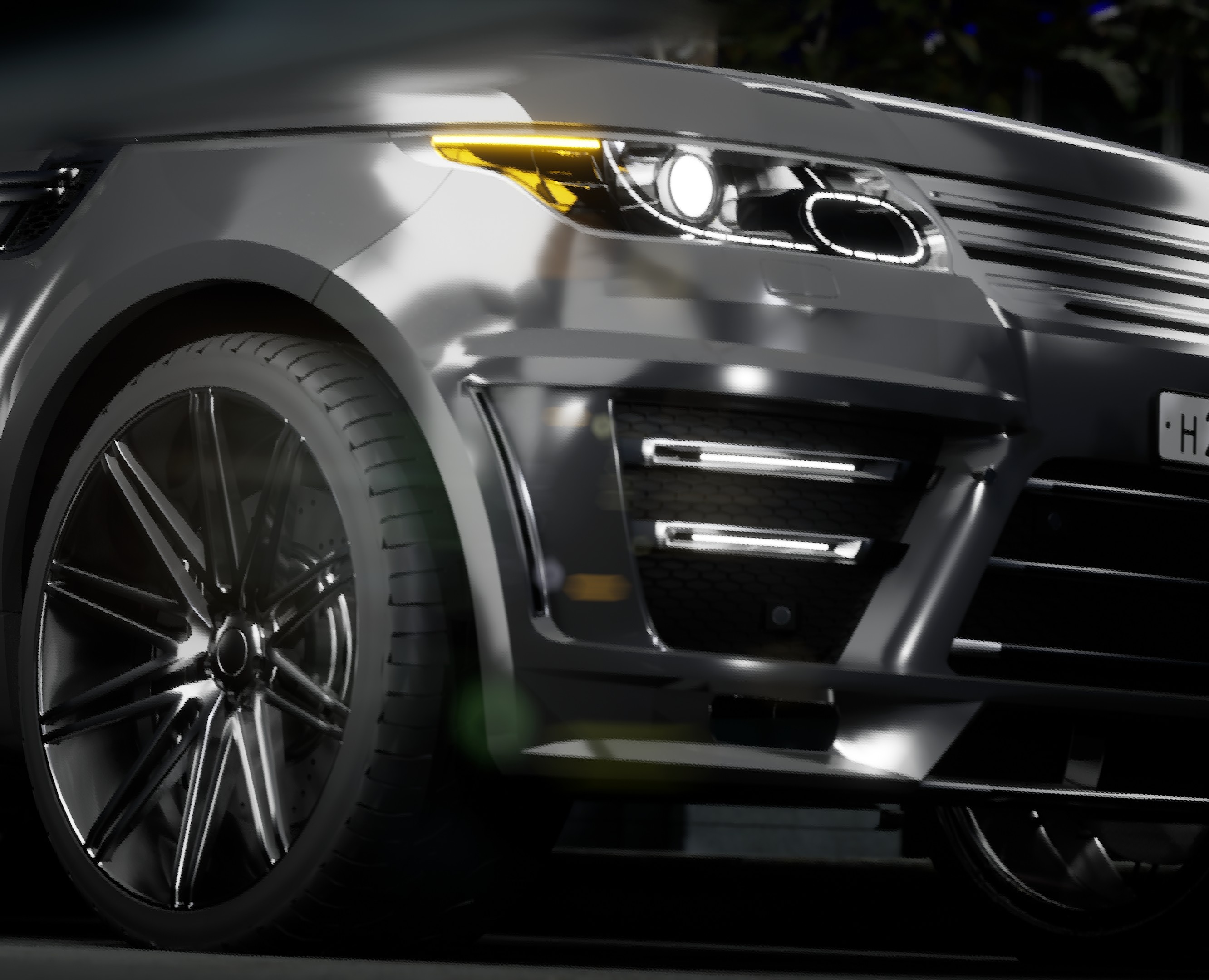 Land Rover - 3D графика в Unreal Engine | 4K (Ultra HD) — Графика, 3D на Dprofile