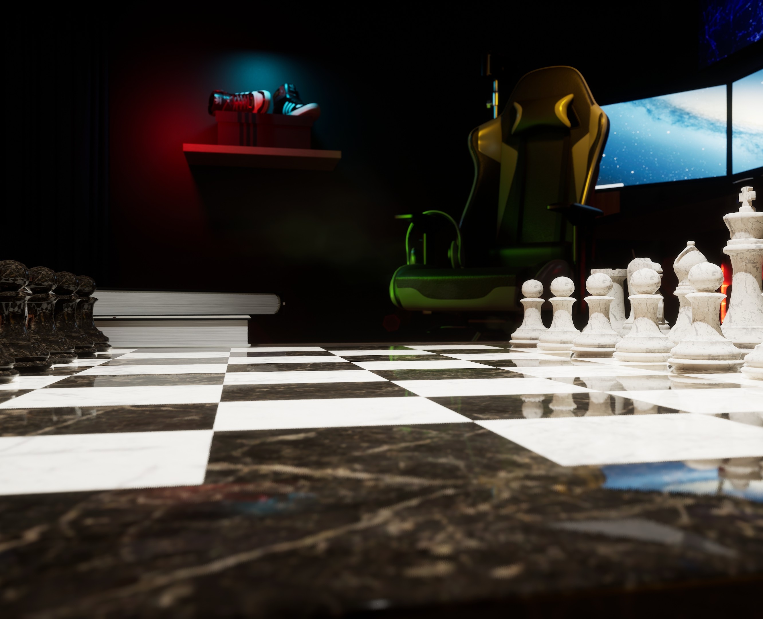Chill Room- 3D графика в Unreal Engine | 4K (Ultra HD) — Графика, 3D на Dprofile