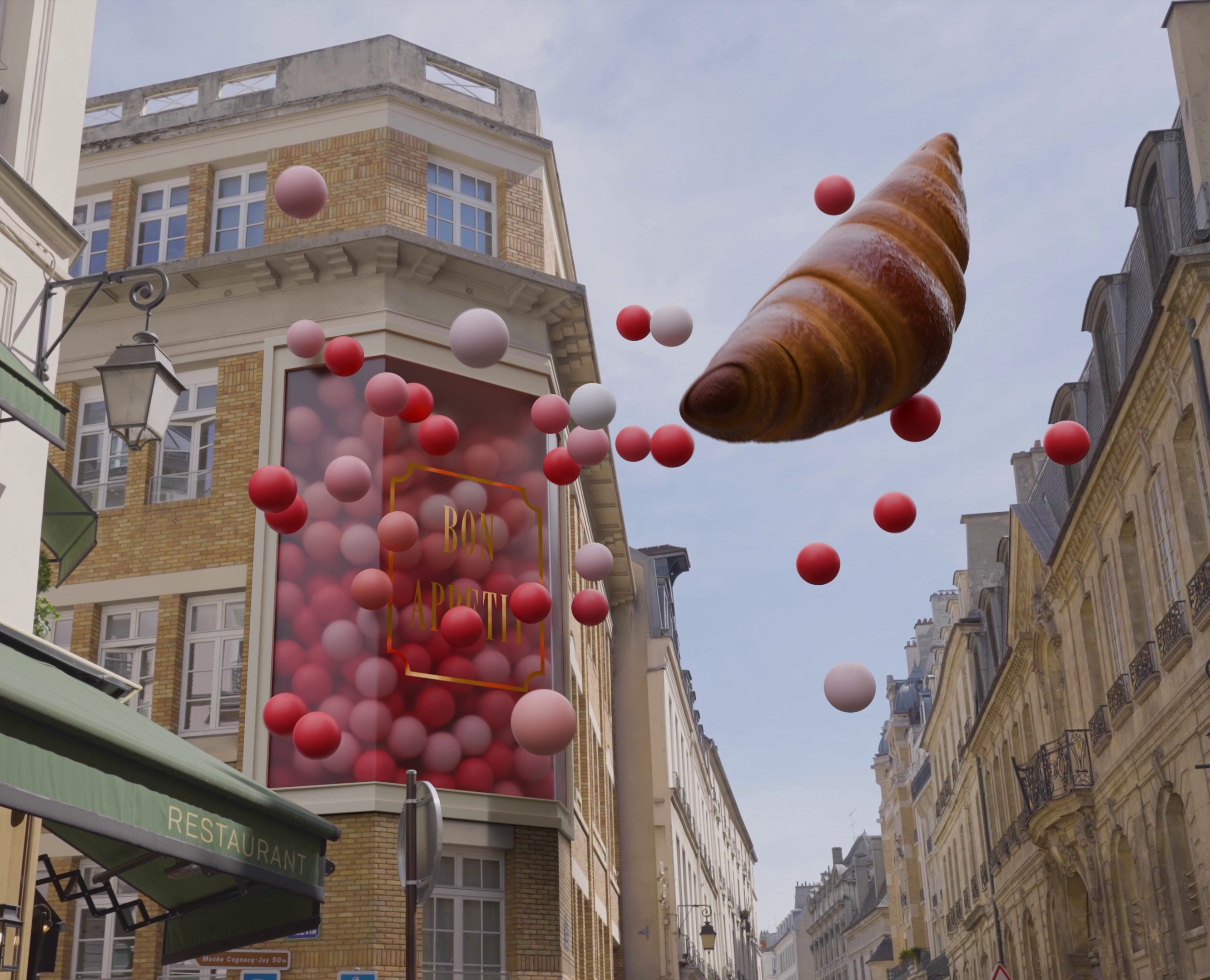 French Café — 3D, Анимация на Dprofile