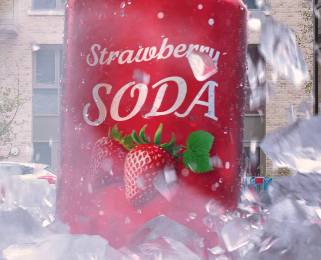Strawberry Soda VFX — 3D, Анимация на Dprofile