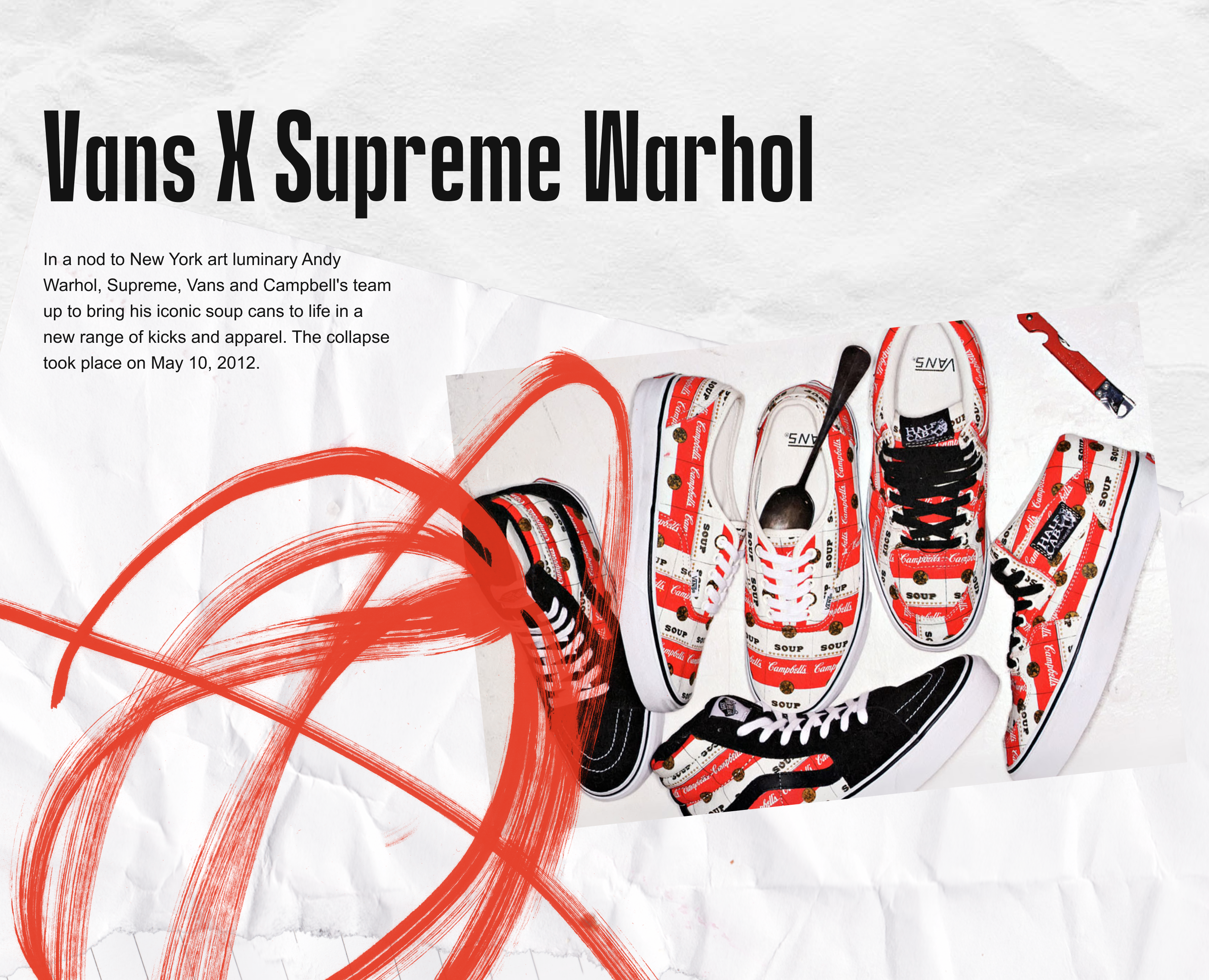 America 70's (Vans x Andy Warhol) — Изображение №6 — Интерфейсы, Брендинг на Dprofile
