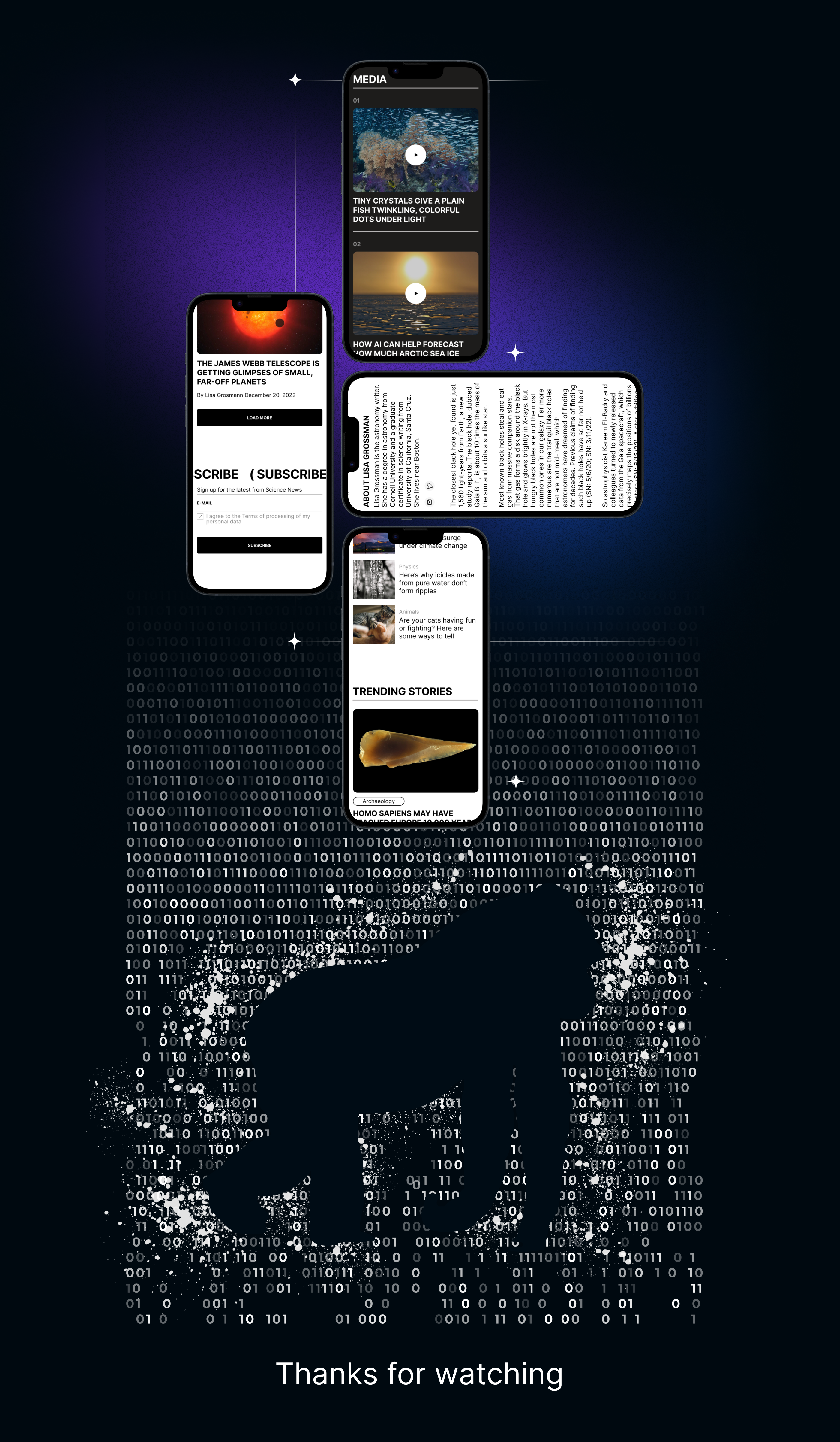 Science News | News website — Изображение №7 — Интерфейсы, Брендинг на Dprofile