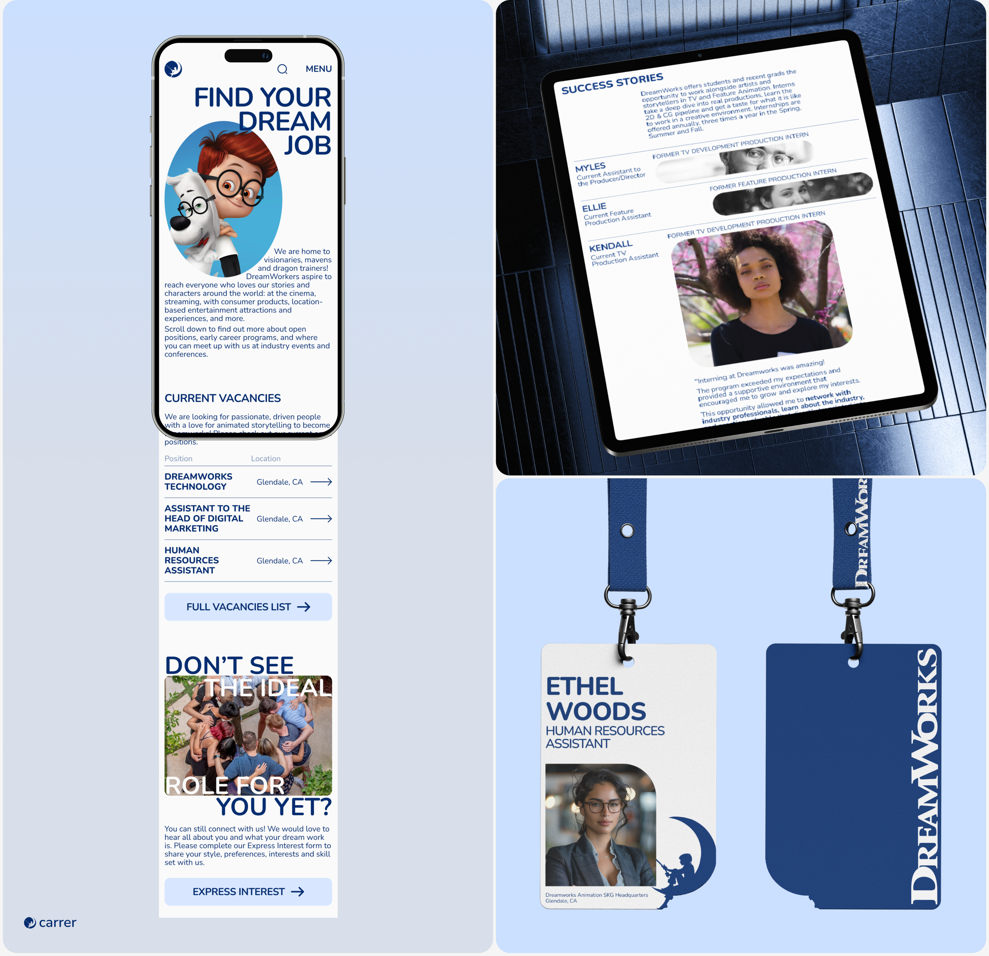 DreamWorks | Corporate website | Redesign — Изображение №11 — Интерфейсы, Маркетинг на Dprofile
