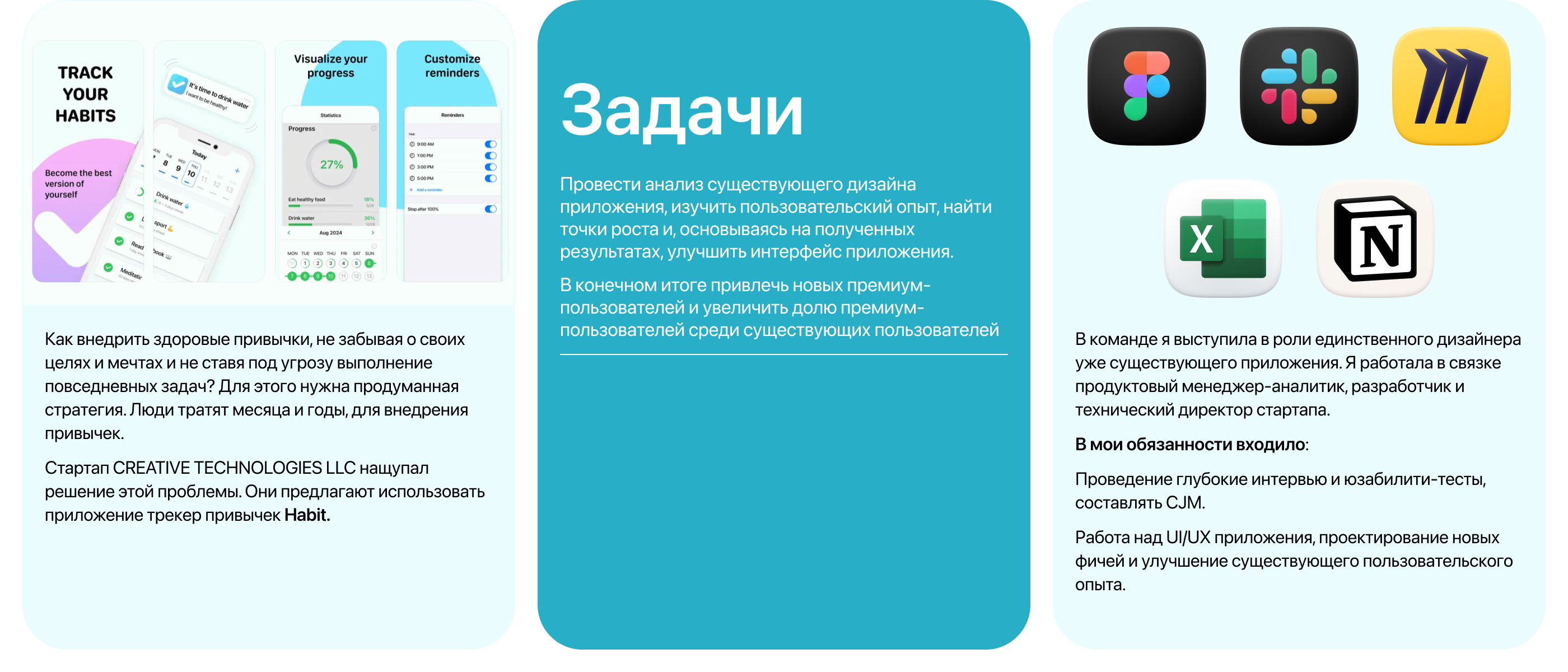 Трекер привычек (приложение для iOS) — Изображение №2 — Интерфейсы на Dprofile