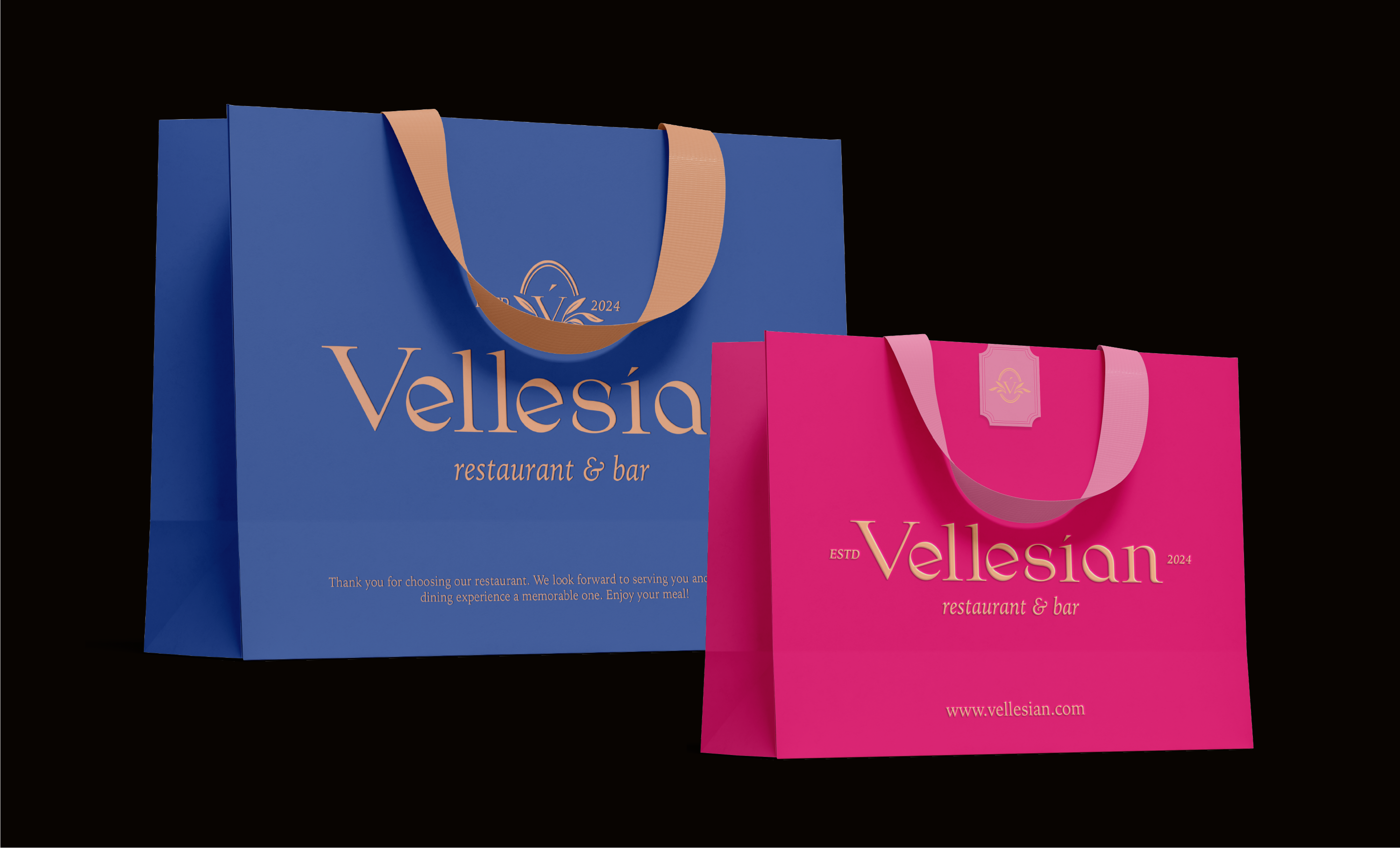 VELLESIAN | Ресторан & бар | Фирменный стиль | Branding — Изображение №7 — Брендинг на Dprofile