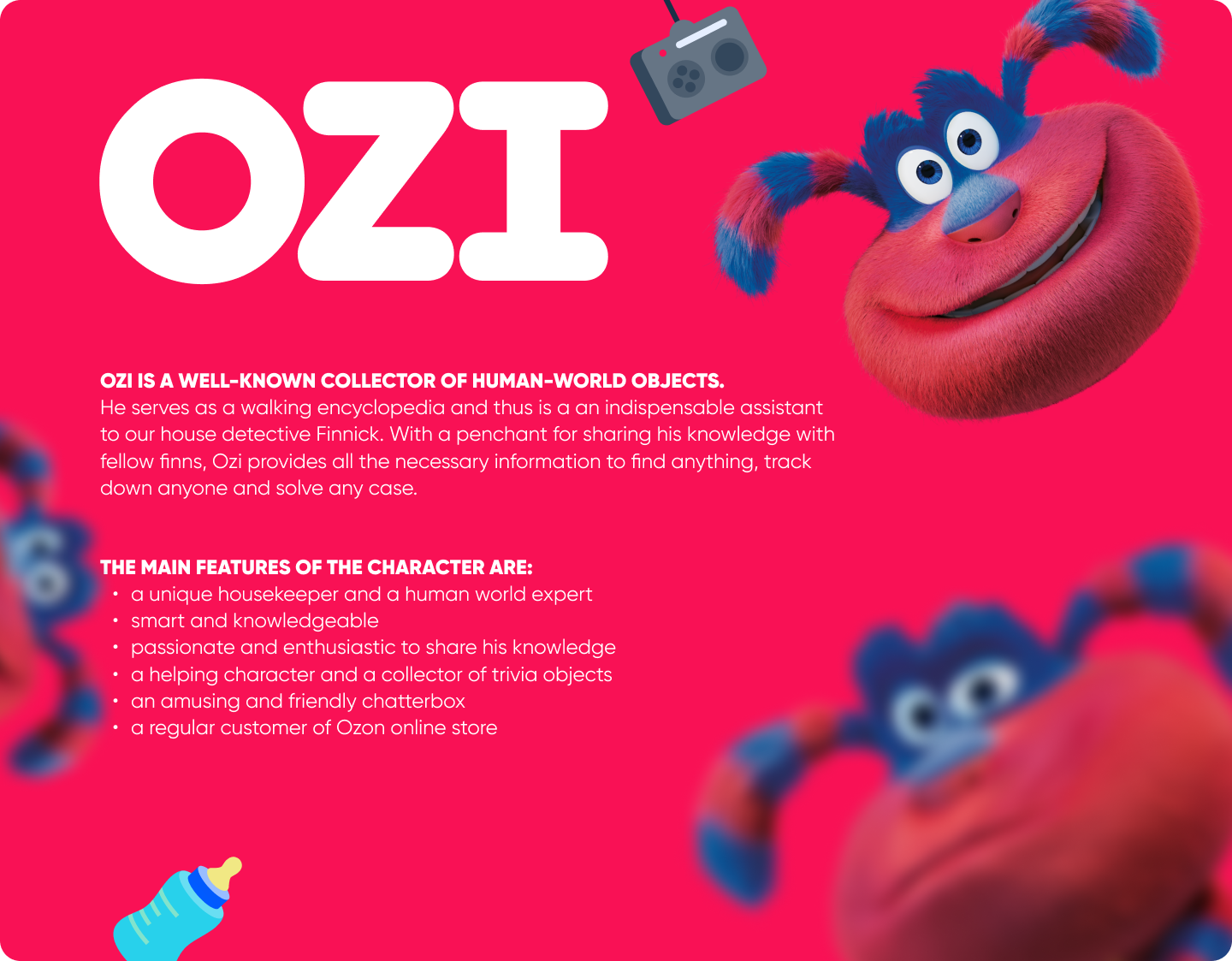 Ozon. Mascot Design — Изображение №5 — Брендинг, 3D на Dprofile
