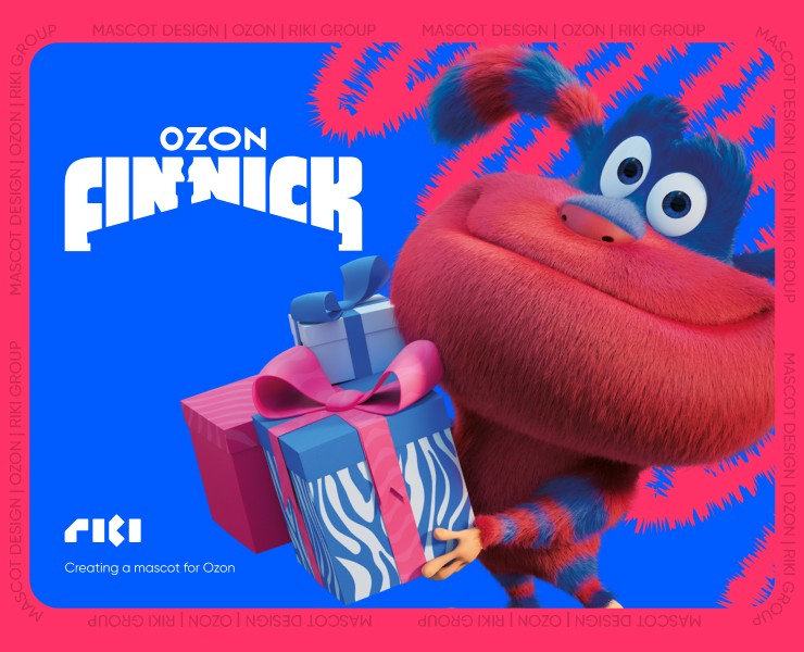 Ozon. Mascot Design — Брендинг, 3D на Dprofile