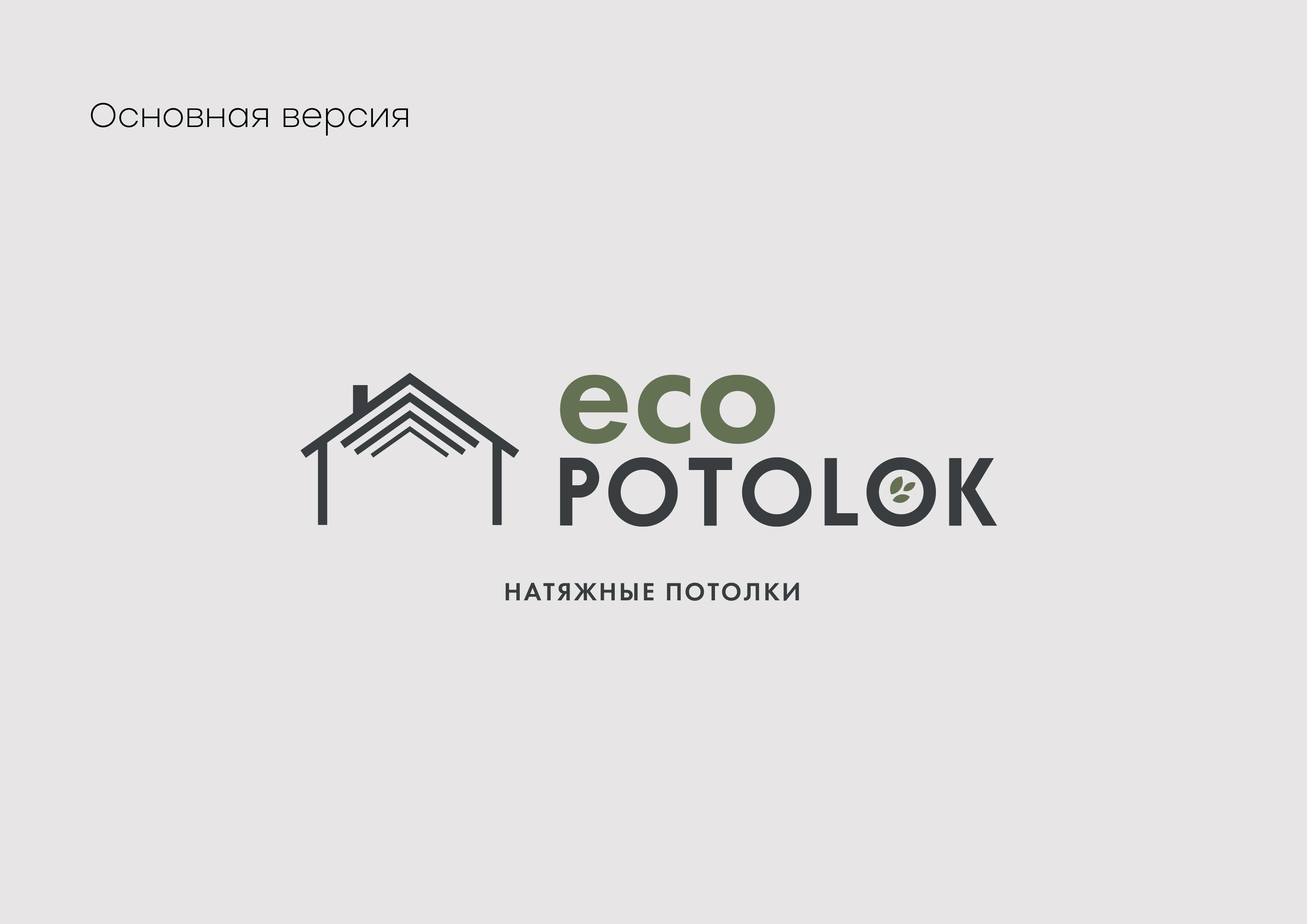 Логотип для компании по монтажу натяжных потолков — Изображение №3 — Брендинг на Dprofile