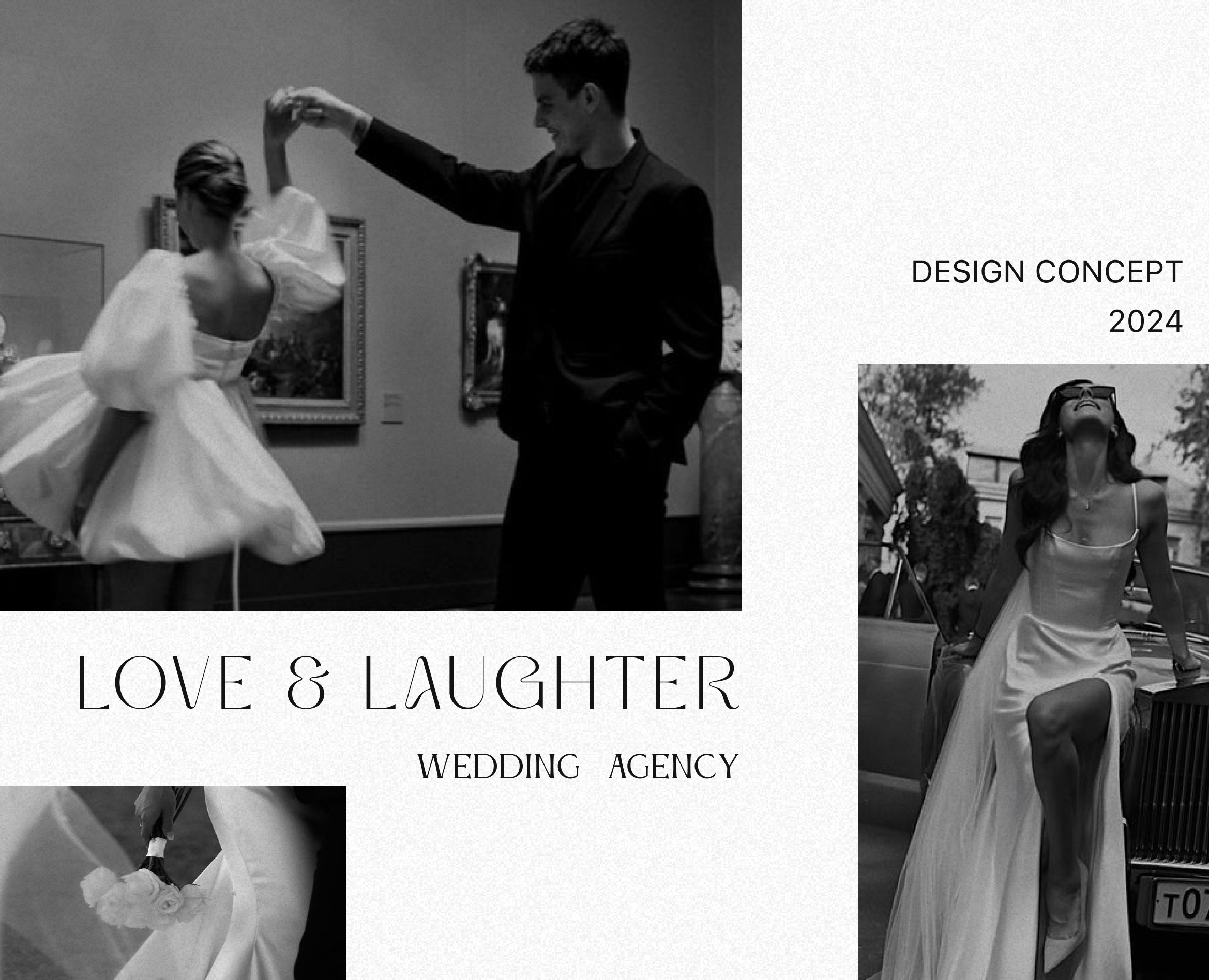 WEDDING agency concept website — Интерфейсы на Dprofile