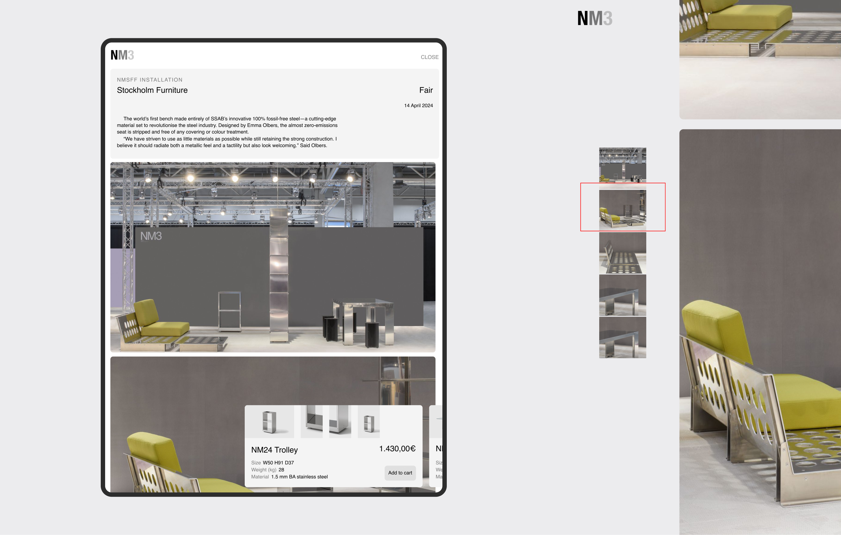 NM3 WEBSITE — Изображение №7 — Интерфейсы на Dprofile