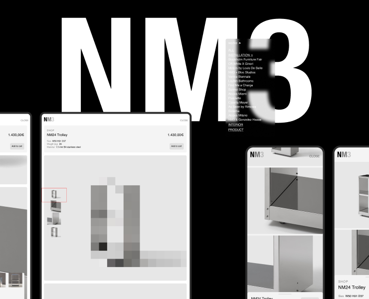 NM3 WEBSITE — Интерфейсы на Dprofile