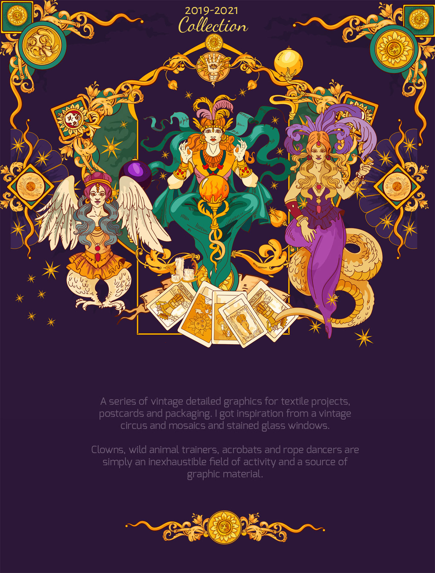 Vintage Graphic2019-2021 — Изображение №1 — Иллюстрация, Графика на Dprofile