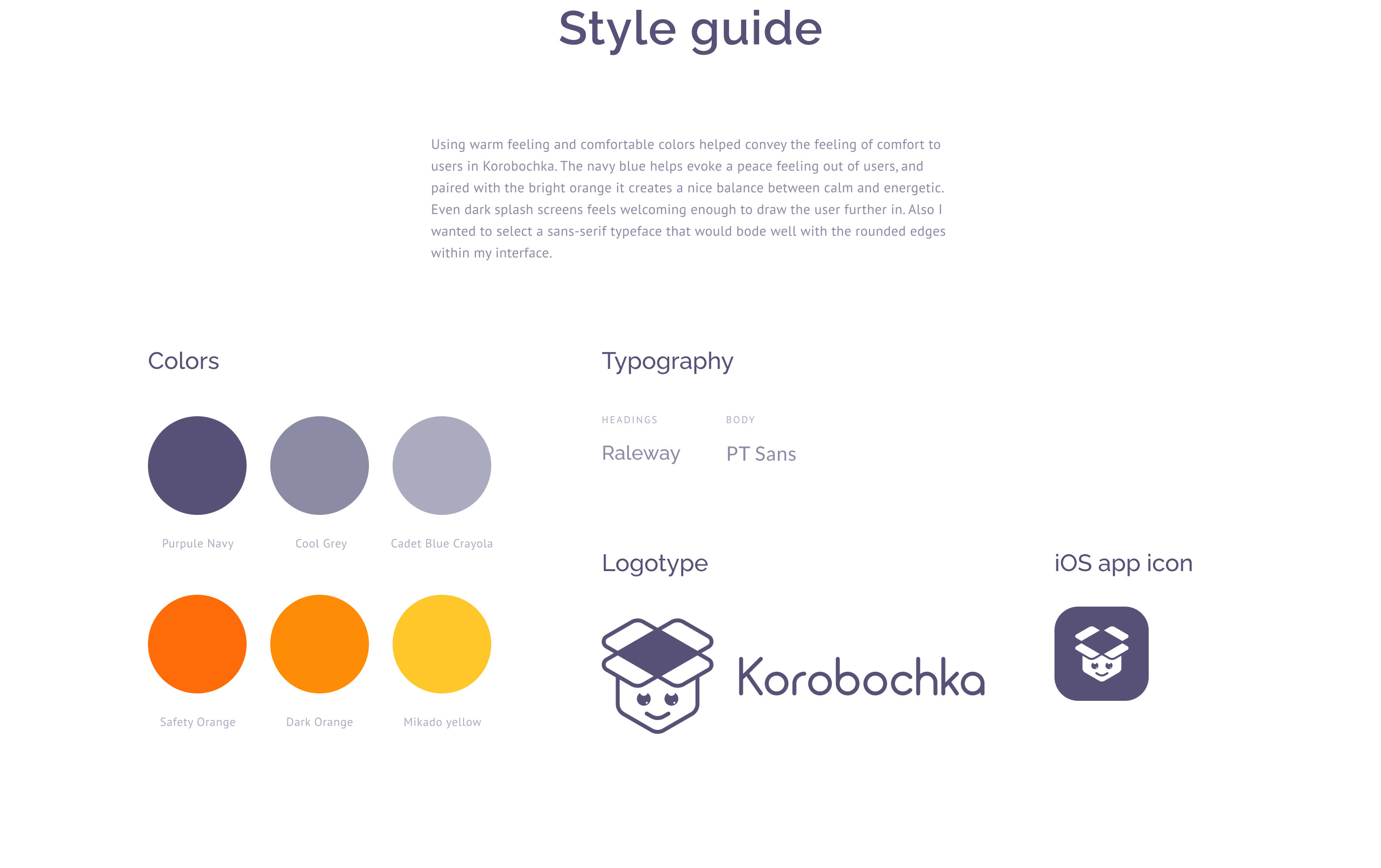 Коробочка — Mobile App UX/UI Case study — Изображение №10 — Интерфейсы на Dprofile