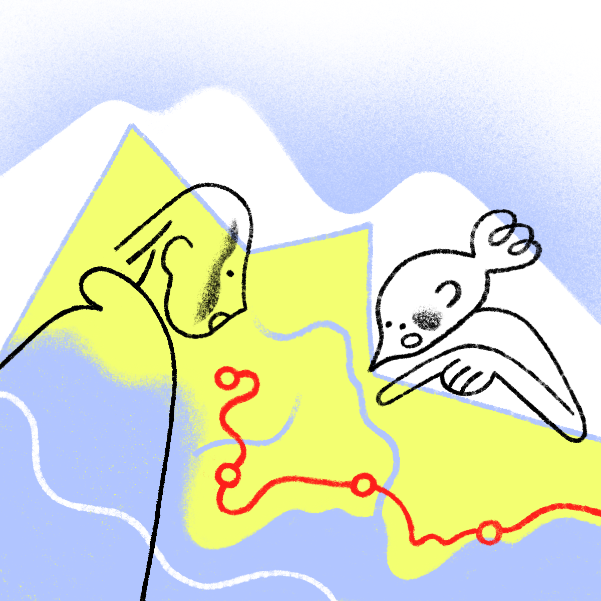 travel editorial — Изображение №5 — Иллюстрация, Графика на Dprofile
