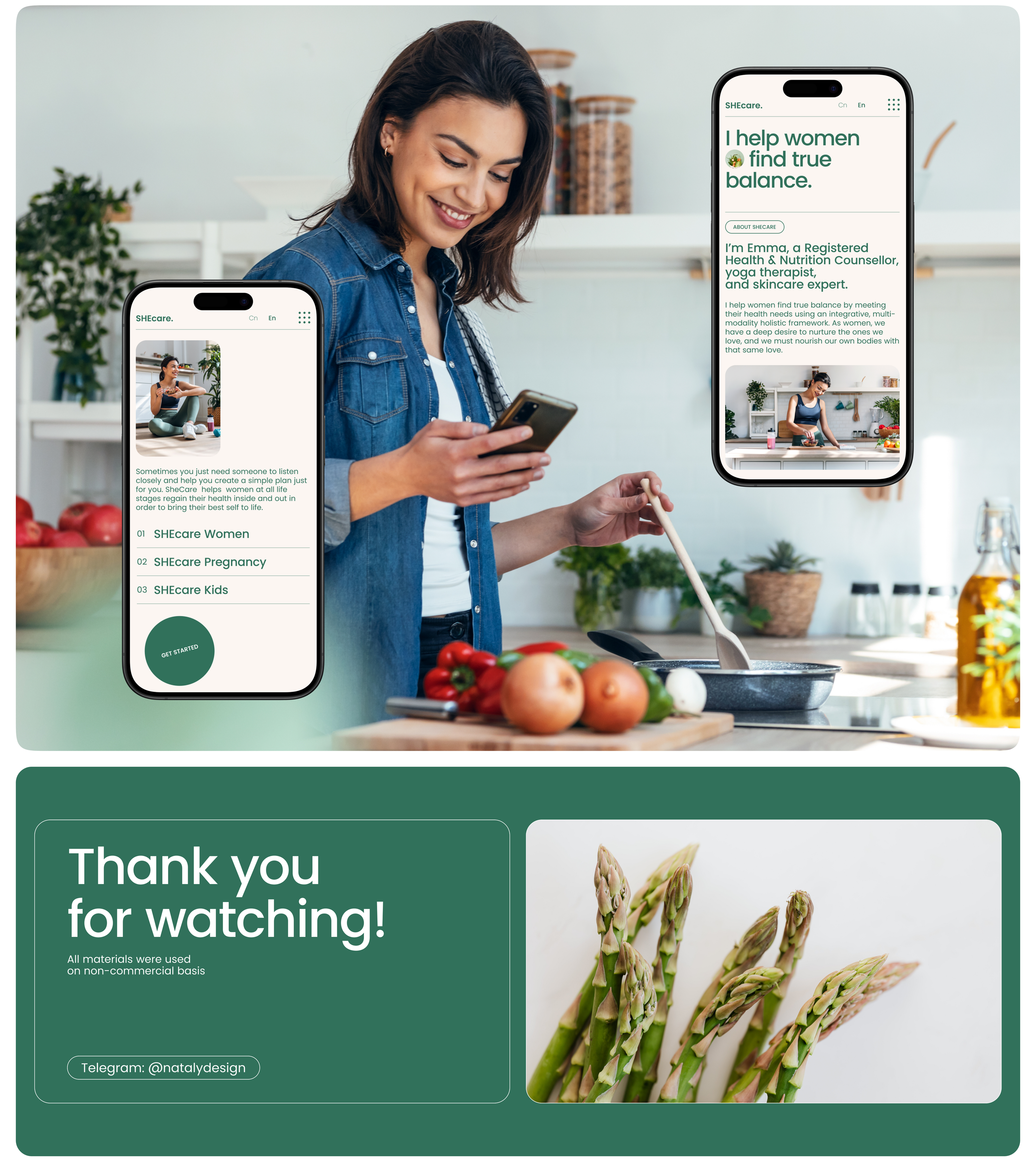 Nutrition & lifestyle - Website — Изображение №5 — Интерфейсы на Dprofile