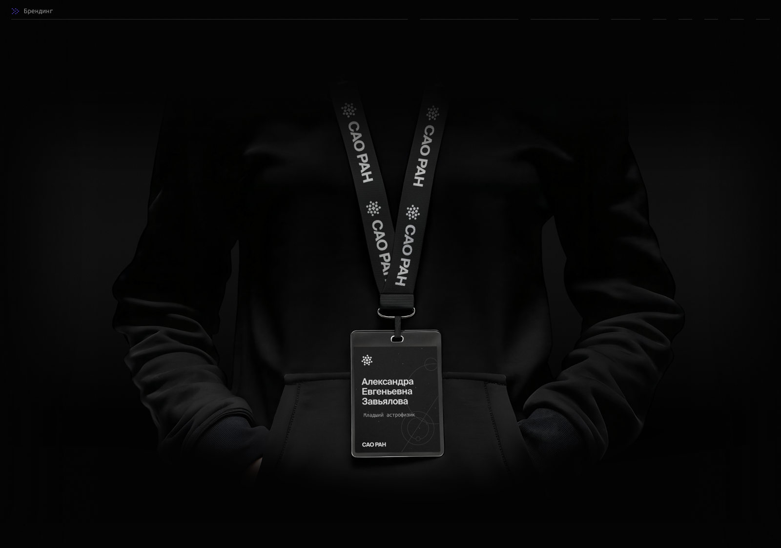 САО «РАН» — Изображение №2 — Интерфейсы, Брендинг на Dprofile
