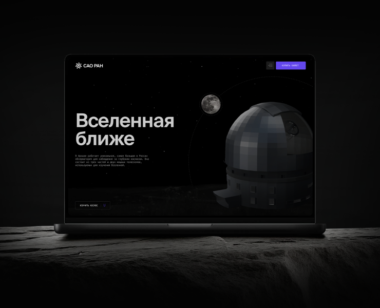 САО «РАН» — Интерфейсы, Брендинг на Dprofile