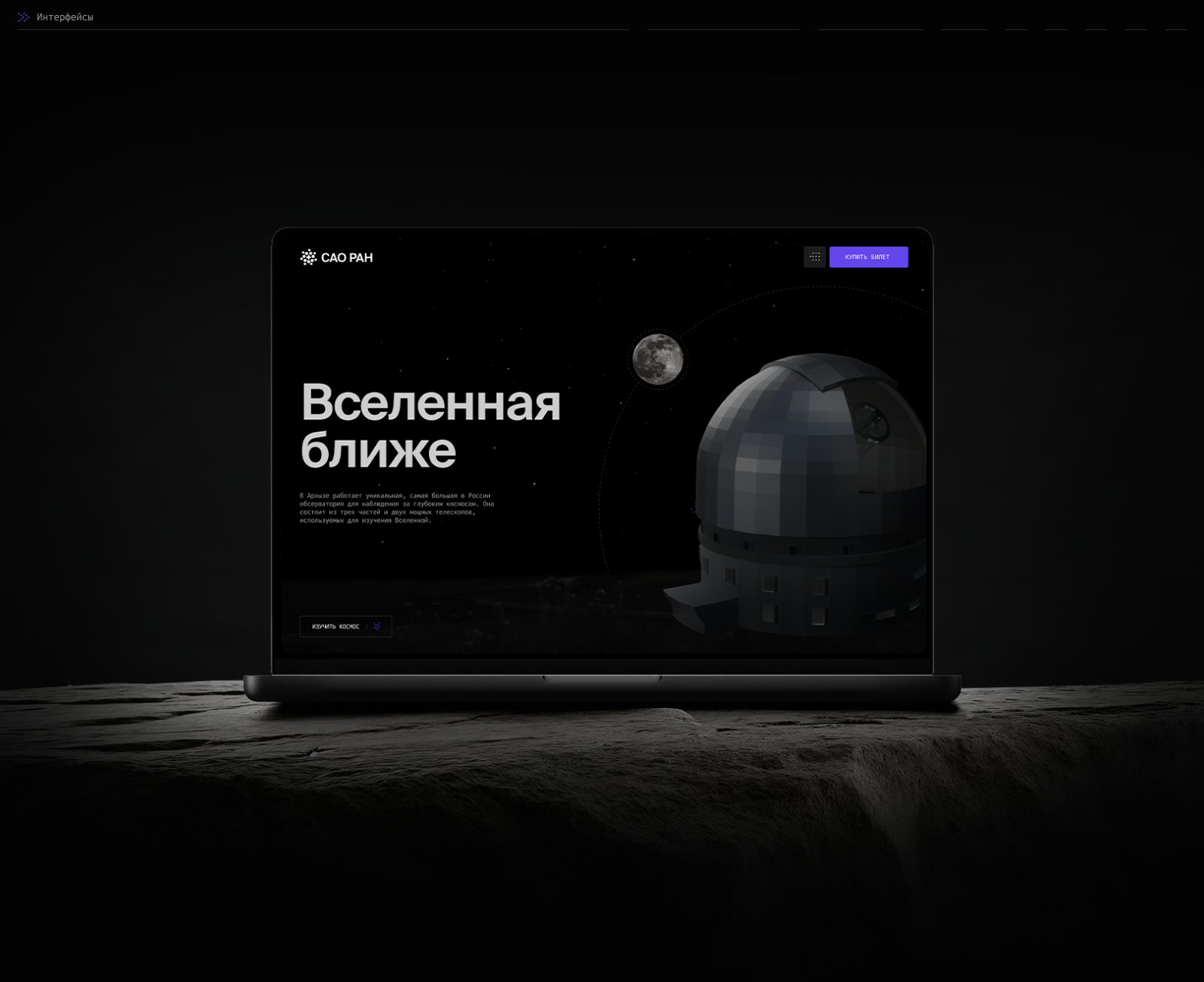 САО «РАН» — Изображение №4 — Интерфейсы, Брендинг на Dprofile