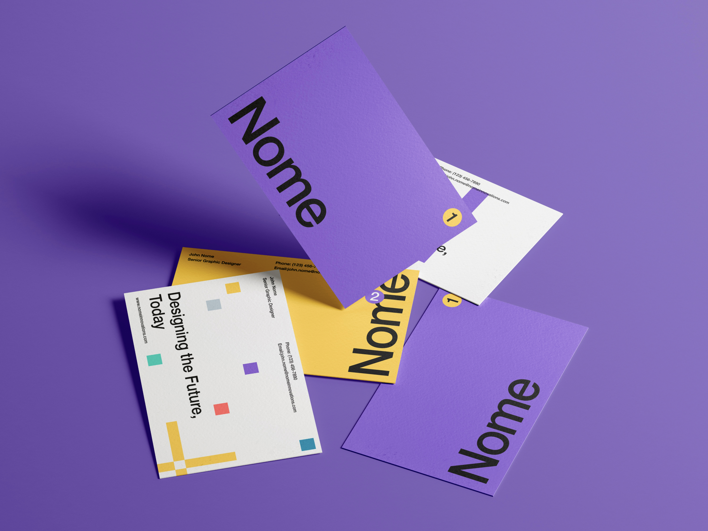 Nome Branding Mockups — Изображение №15 — Брендинг, Иллюстрация на Dprofile