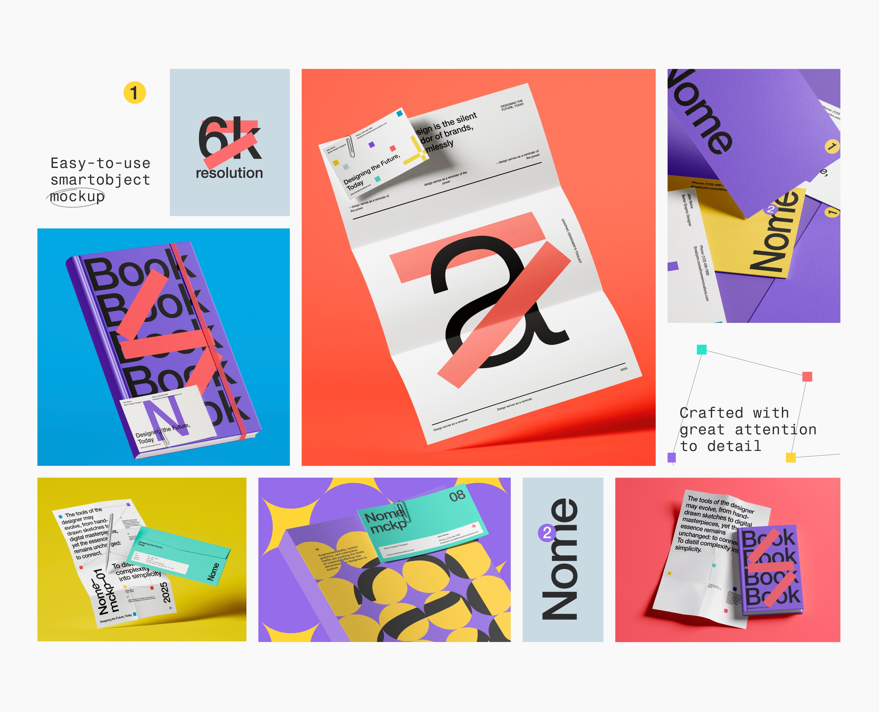 Nome Branding Mockups на Dprofile