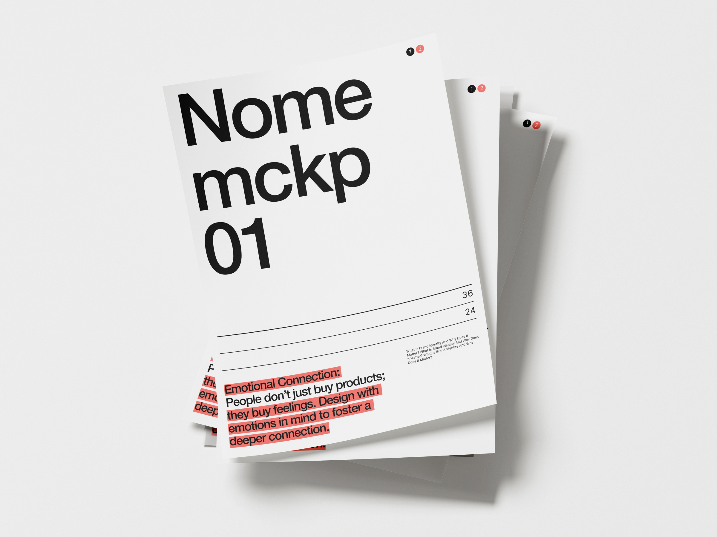 Nome Branding Mockups — Изображение №8 — Брендинг, Иллюстрация на Dprofile