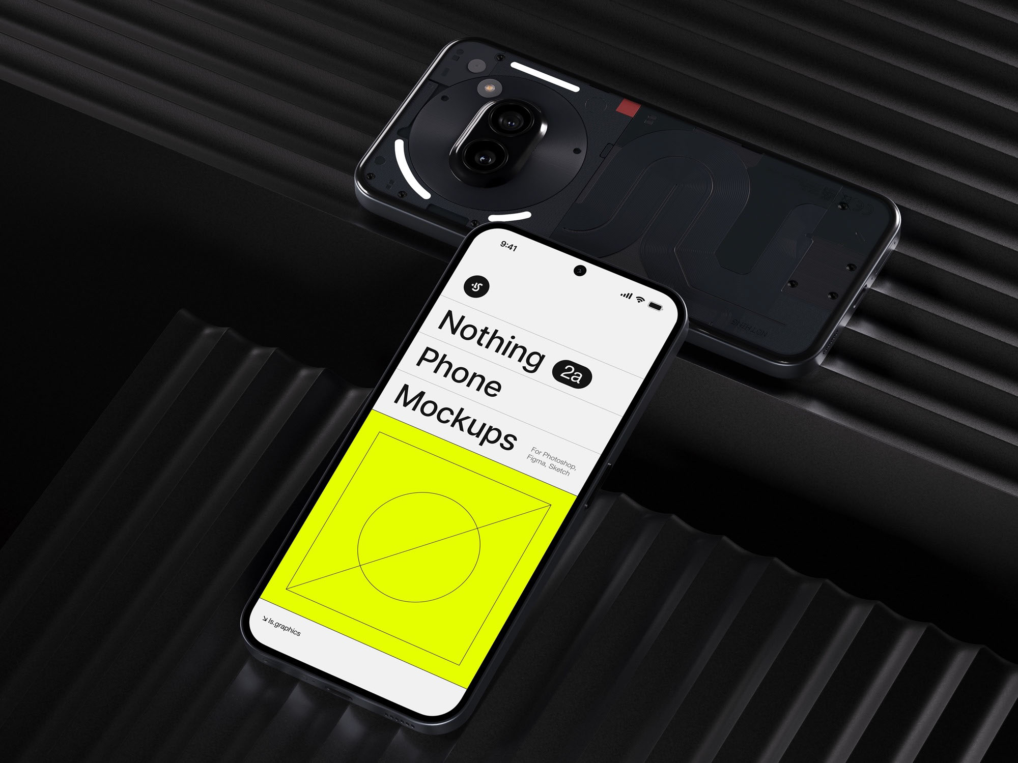 Nothing Phone (2a) Mockups — Изображение №12 — Графика, 3D на Dprofile