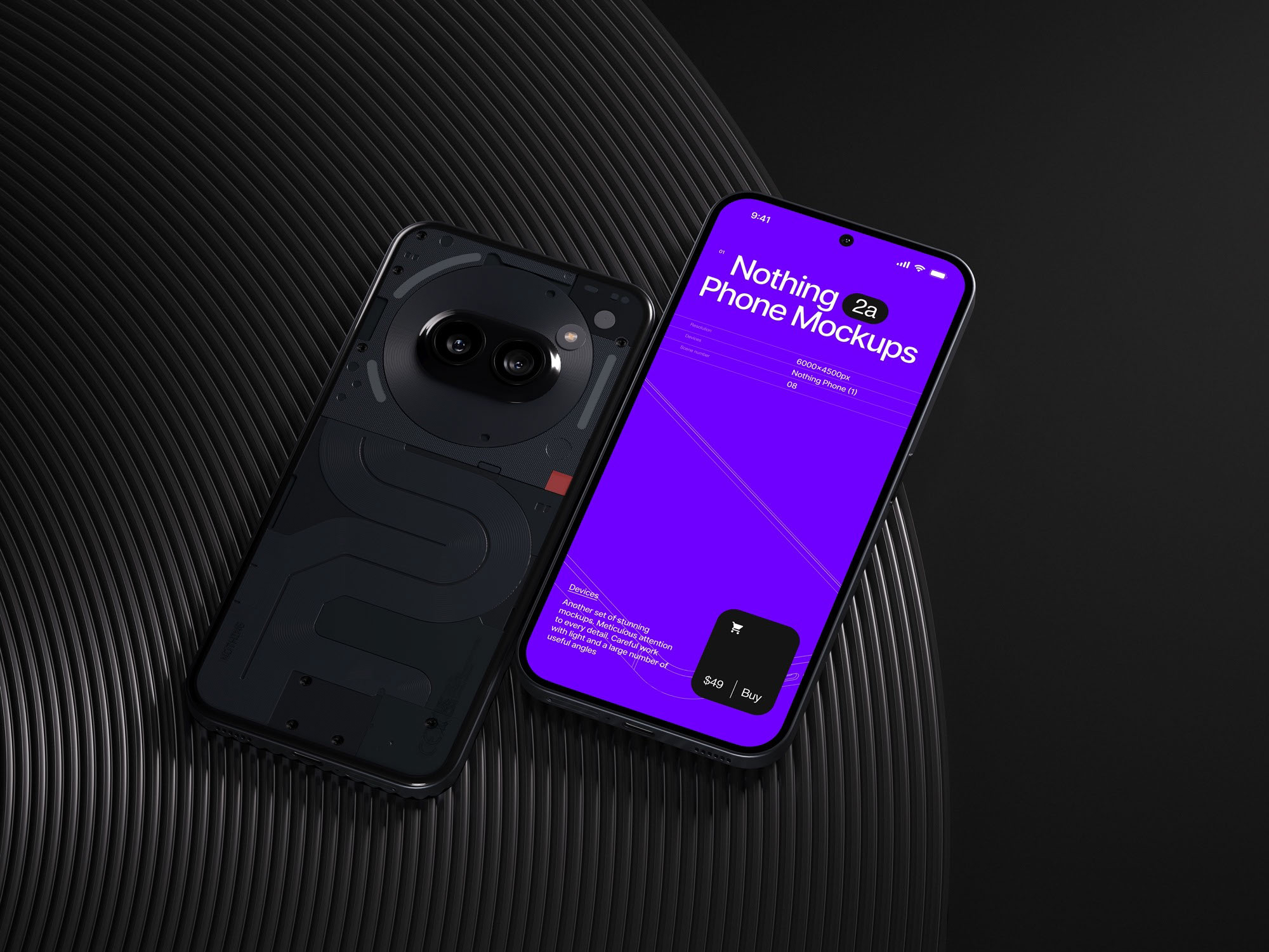 Nothing Phone (2a) Mockups — Изображение №16 — Графика, 3D на Dprofile