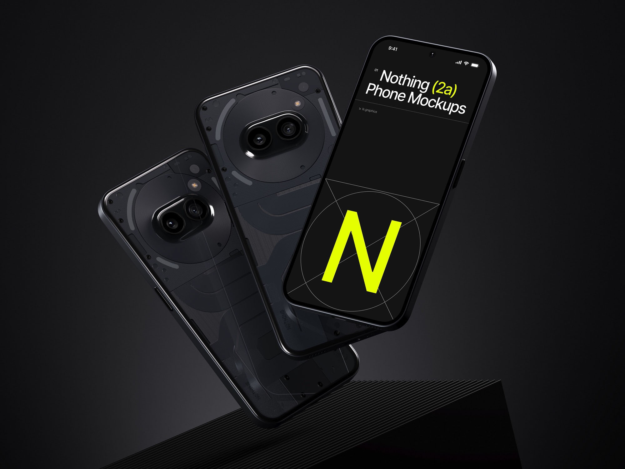 Nothing Phone (2a) Mockups — Изображение №5 — Графика, 3D на Dprofile