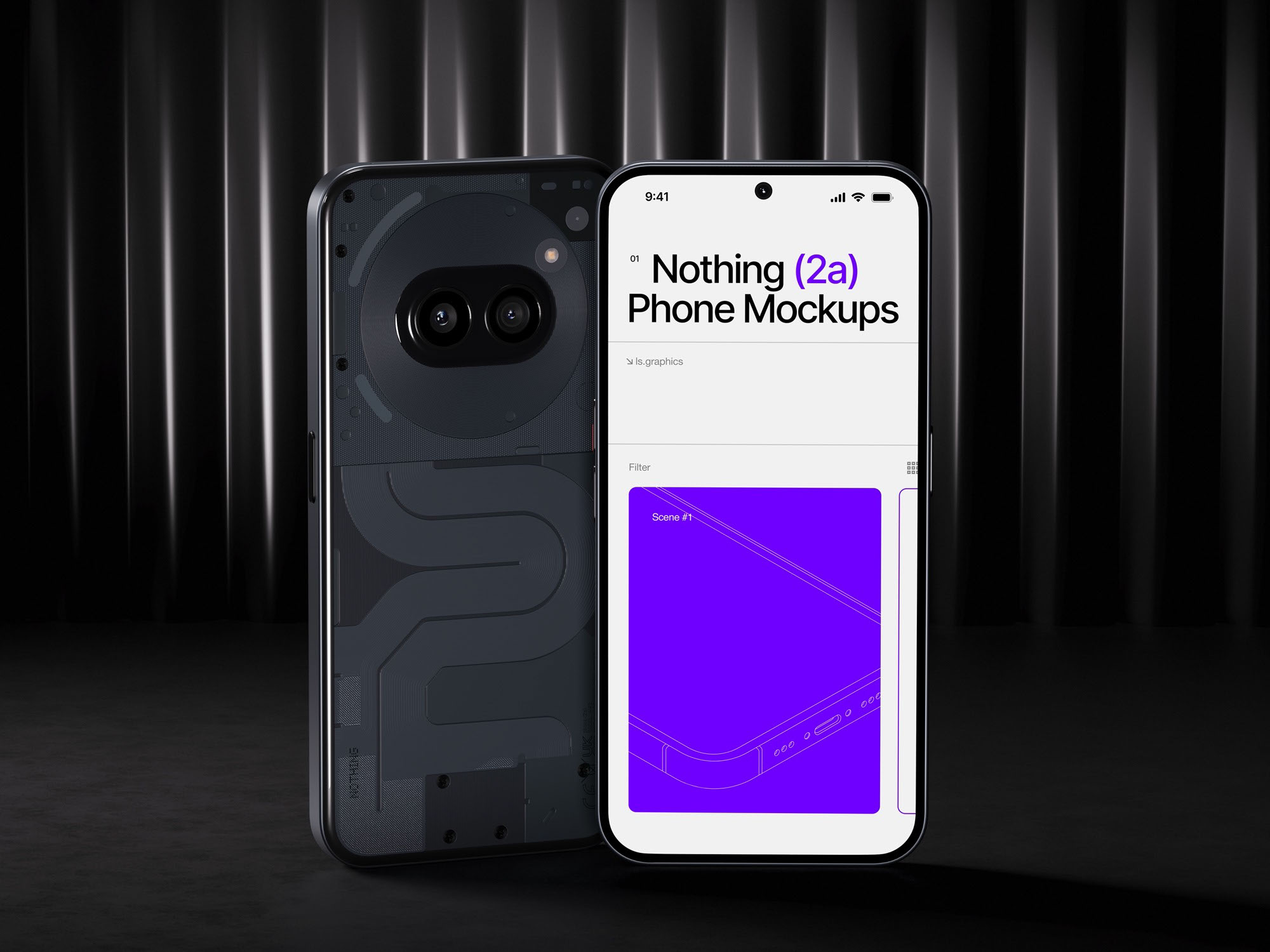 Nothing Phone (2a) Mockups — Изображение №15 — Графика, 3D на Dprofile