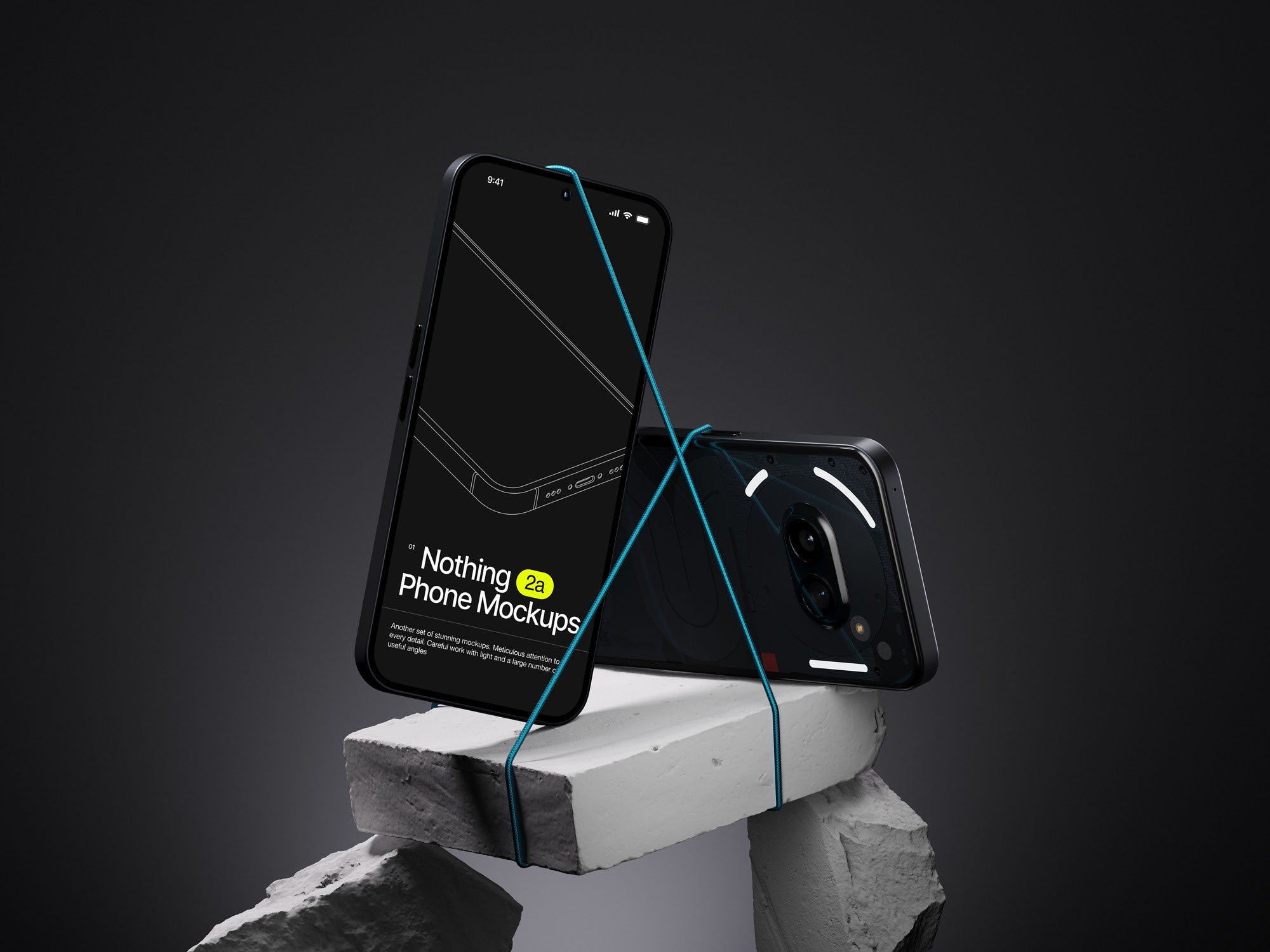 Nothing Phone (2a) Mockups — Изображение №1 — Графика, 3D на Dprofile