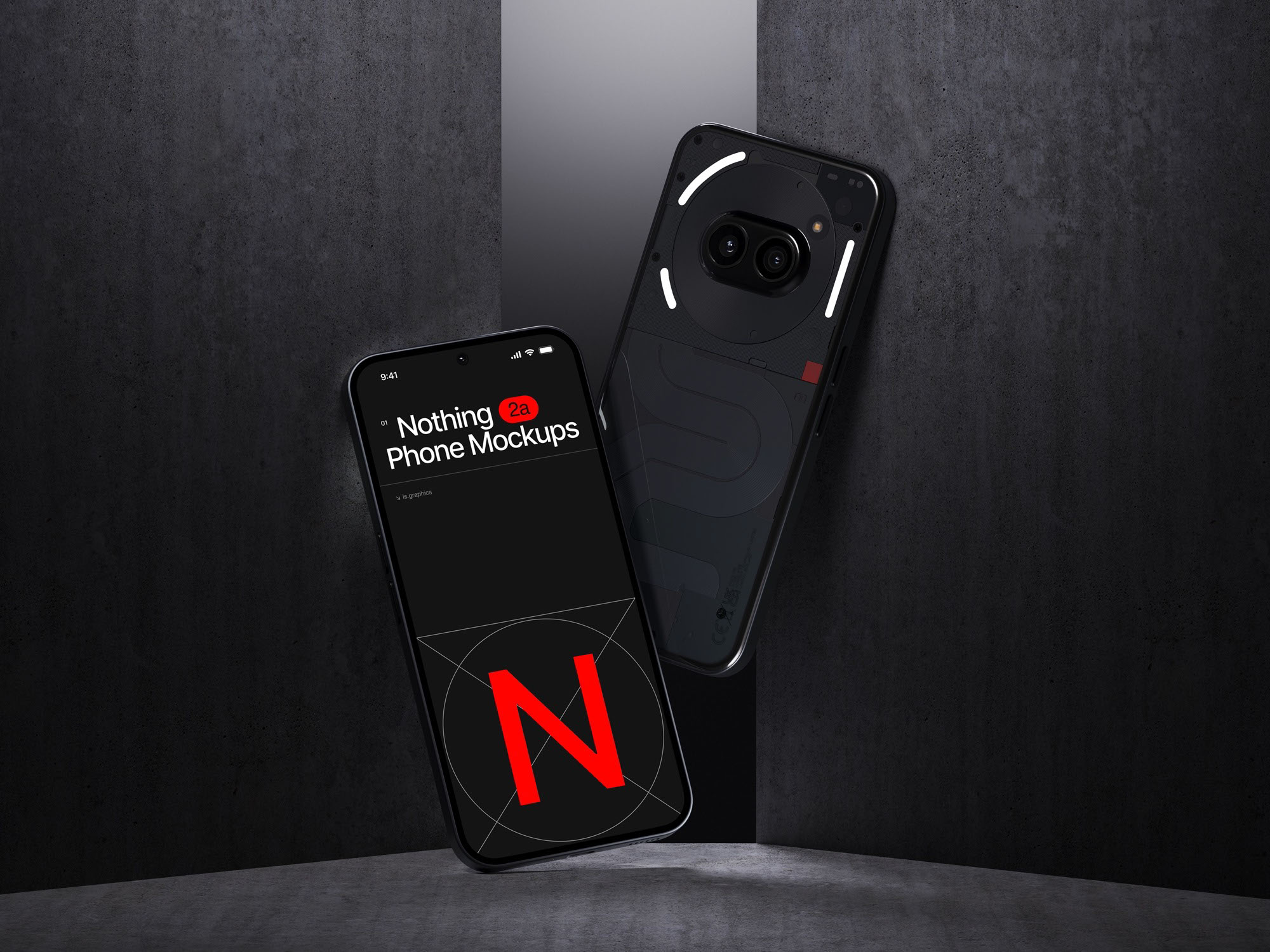 Nothing Phone (2a) Mockups — Изображение №17 — Графика, 3D на Dprofile