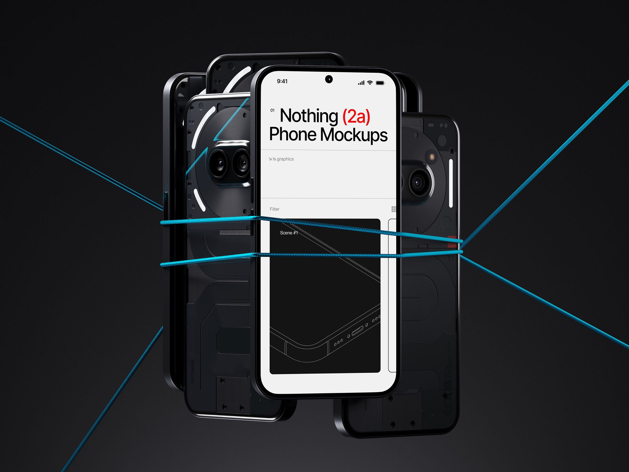 Nothing Phone (2a) Mockups — Изображение №8 — Графика, 3D на Dprofile
