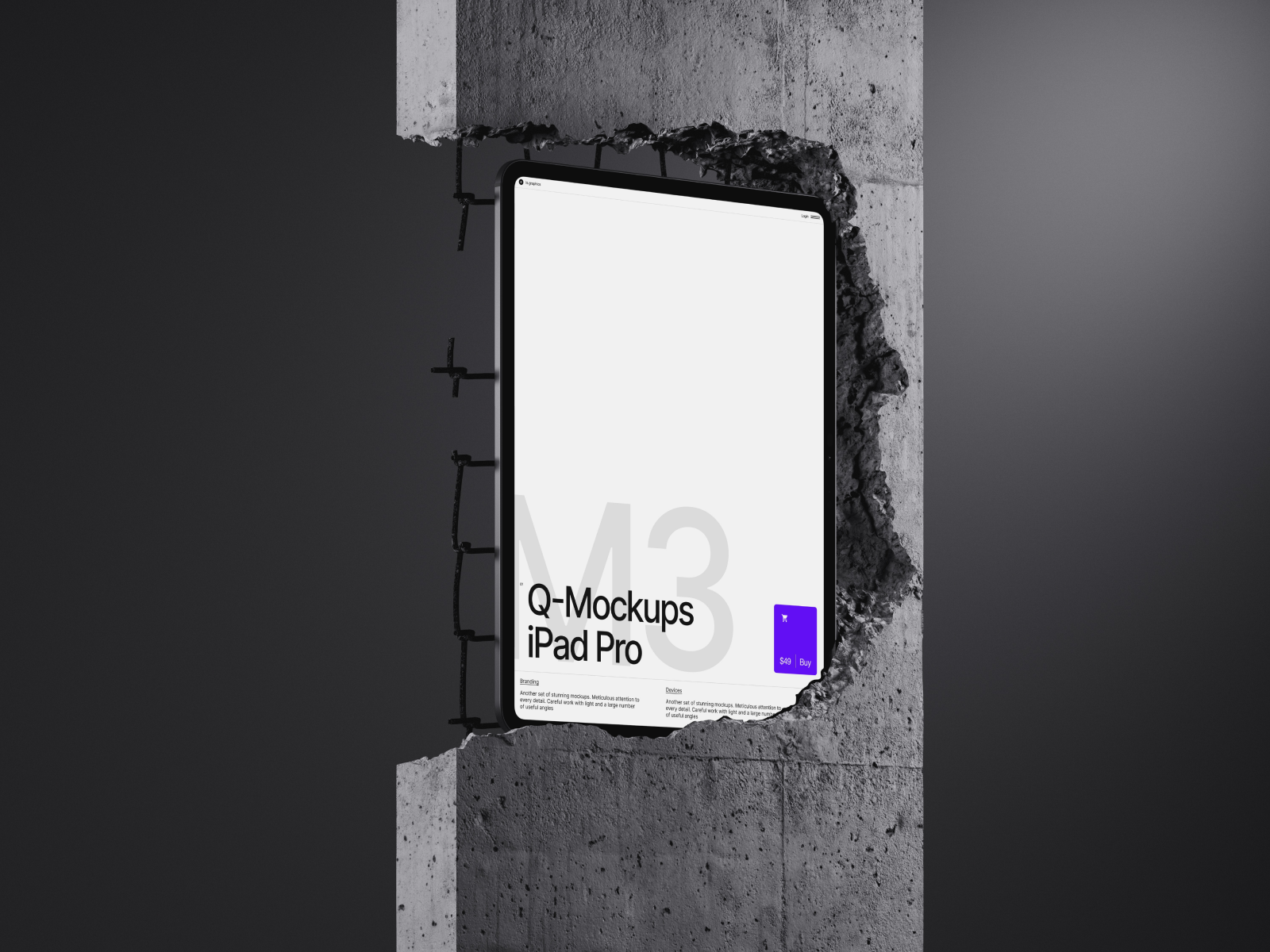 Q-Mockups: iPhone 15 Pro — Изображение №5 — Брендинг, 3D на Dprofile
