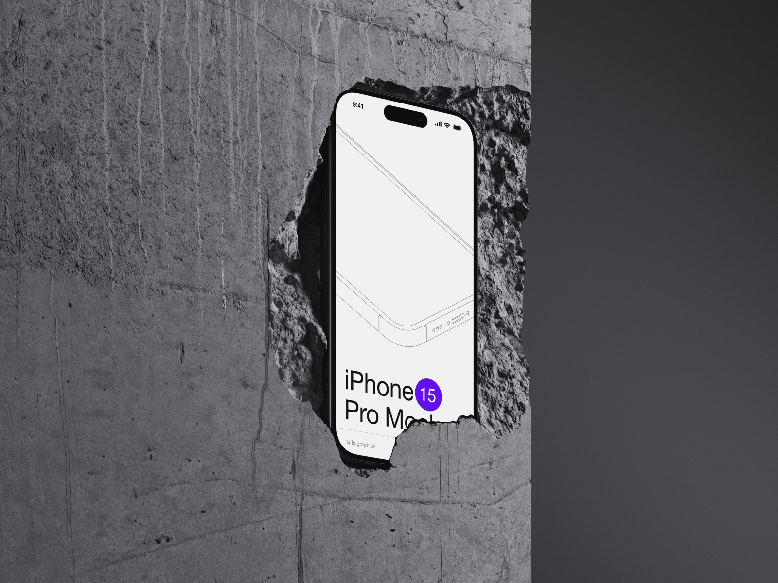 Q-Mockups: iPhone 15 Pro — Изображение №4 — Брендинг, 3D на Dprofile