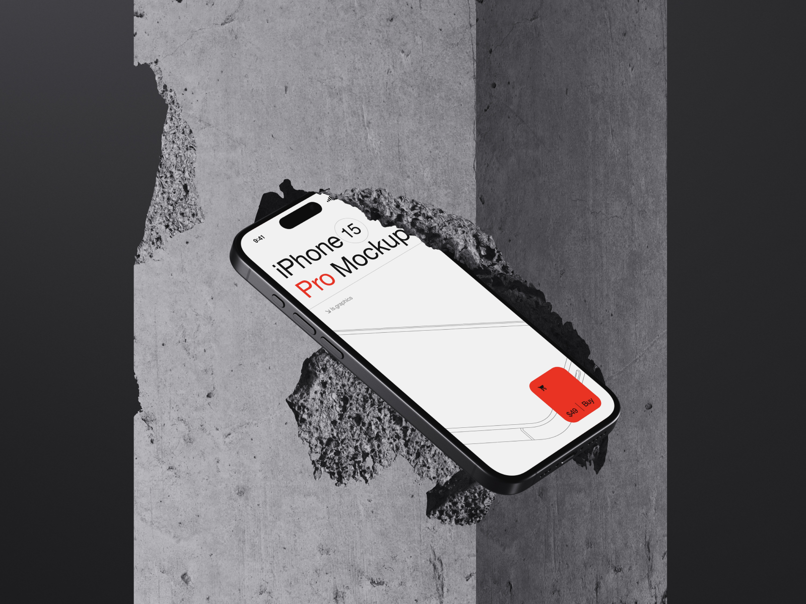 Q-Mockups: iPhone 15 Pro — Изображение №13 — Брендинг, 3D на Dprofile