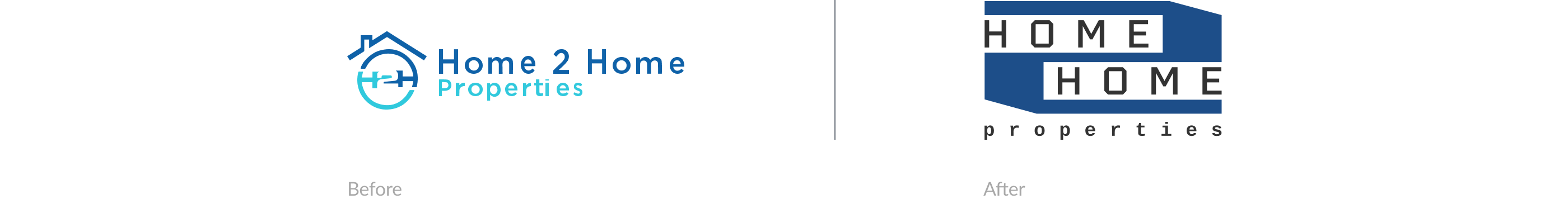 HOME 2 HOME properties - новый логотип — Изображение №3 — Брендинг на Dprofile