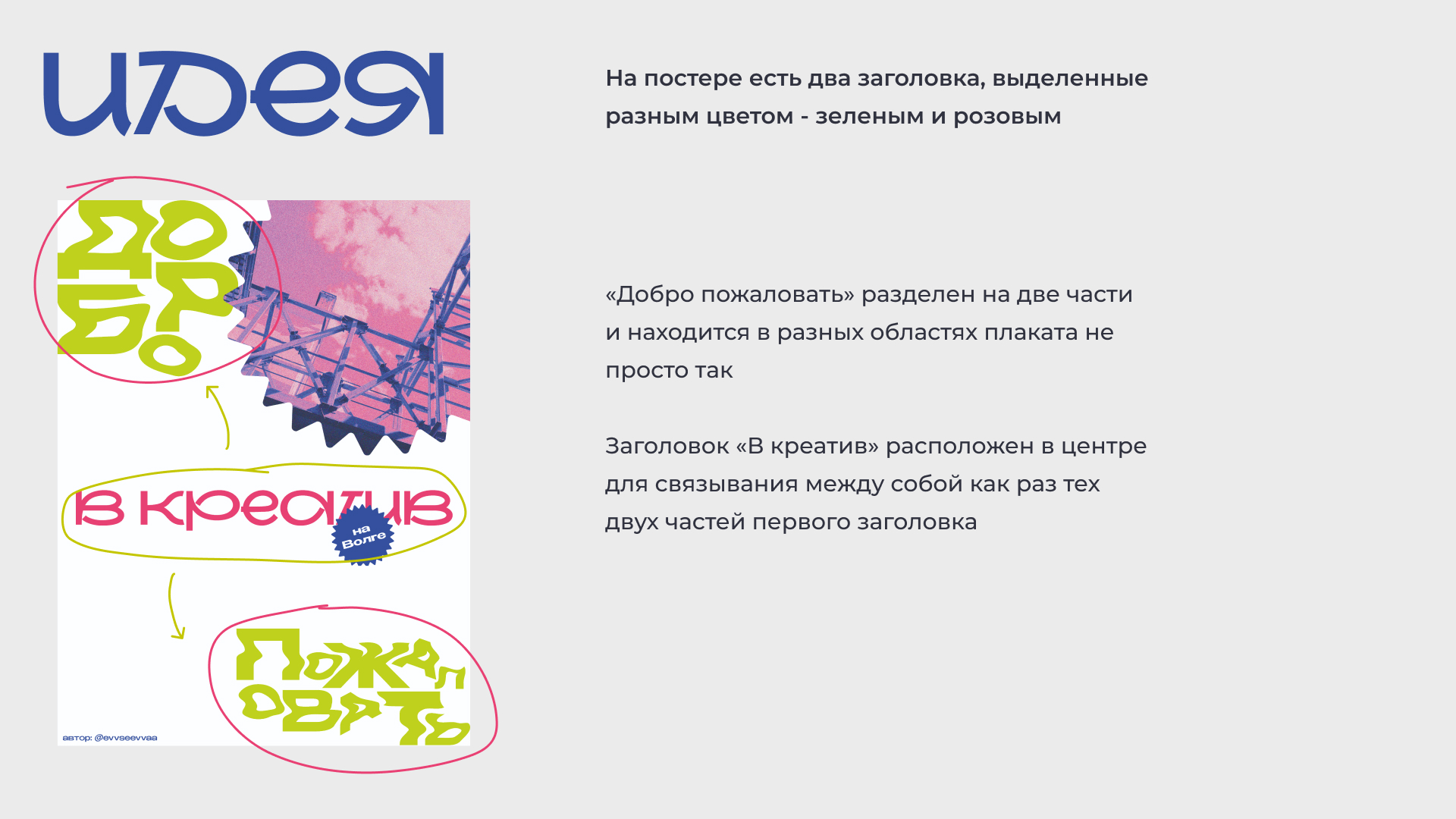 Постер "Добро в креатив пожаловать" — Изображение №3 — Графика на Dprofile