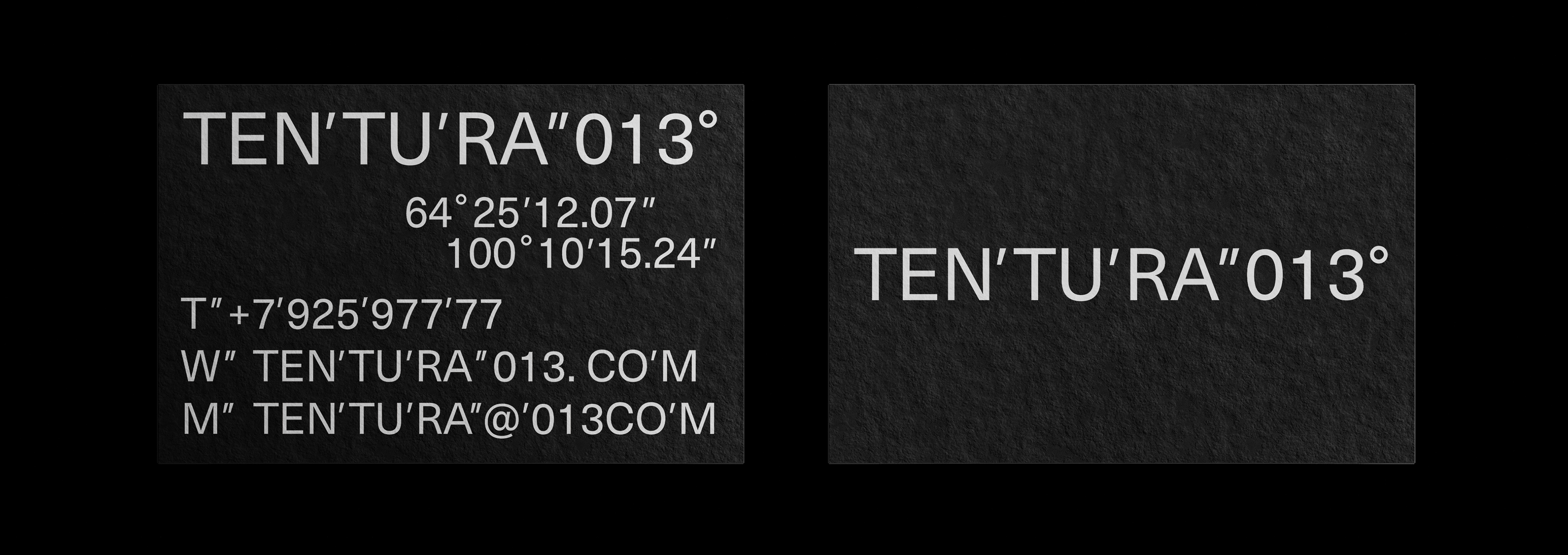 TEN'TU'RA" 013° — Изображение №7 — Брендинг на Dprofile