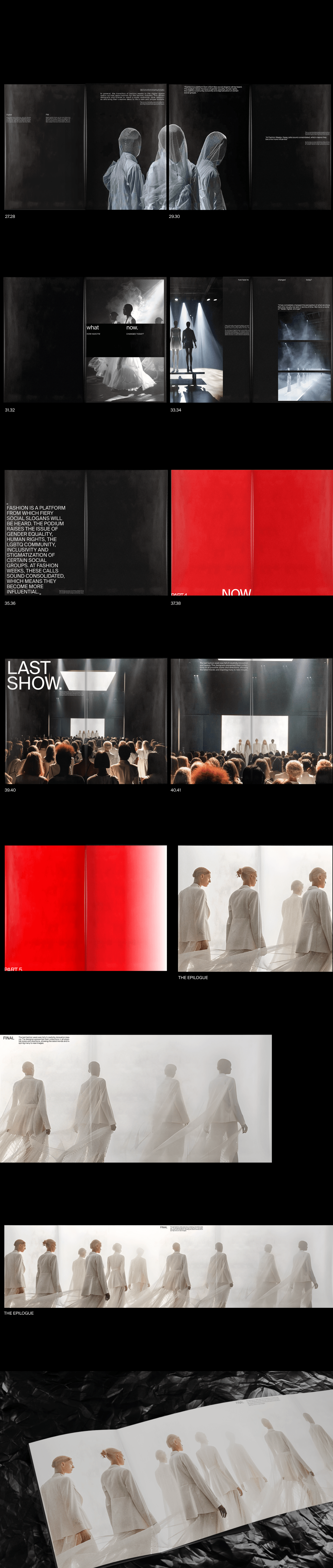 LAST FASHION SHOW — Изображение №6 — Брендинг, Графика на Dprofile