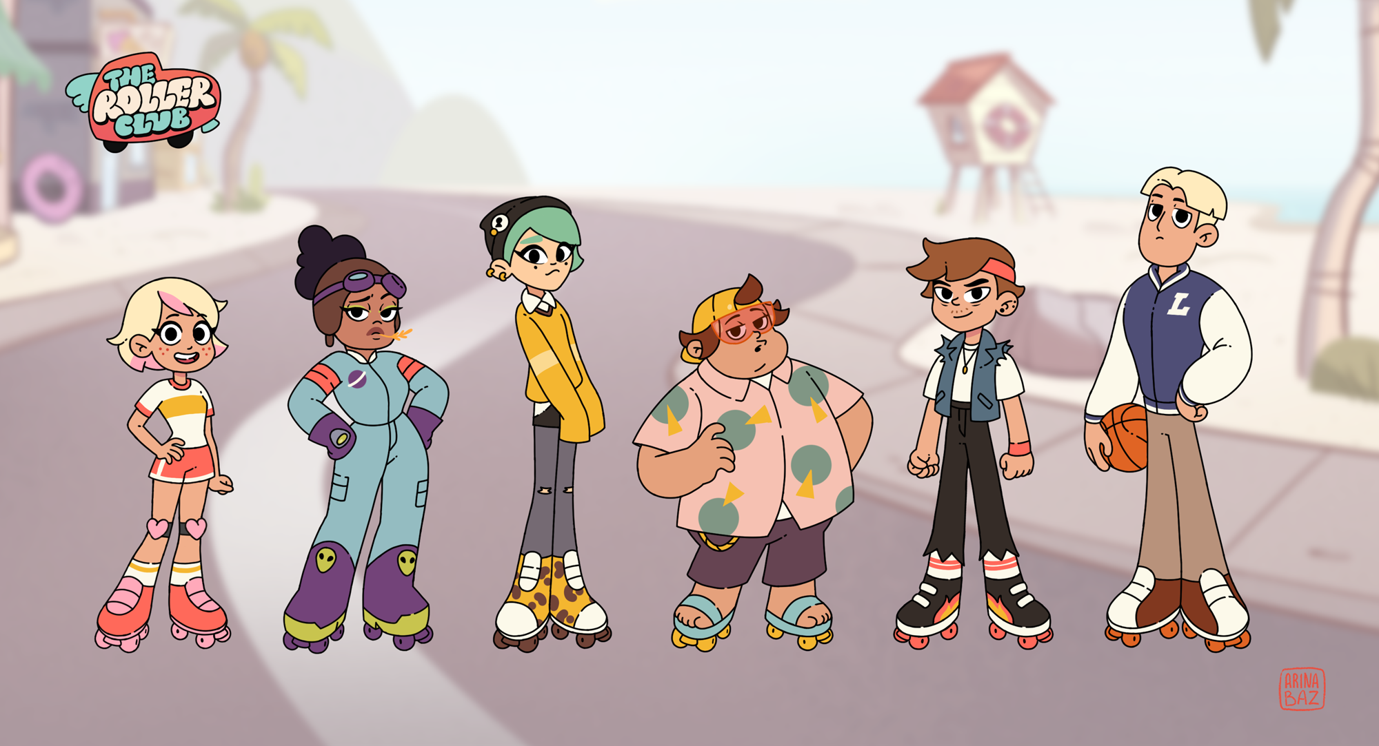 The roller club — Изображение №9 — Иллюстрация на Dprofile