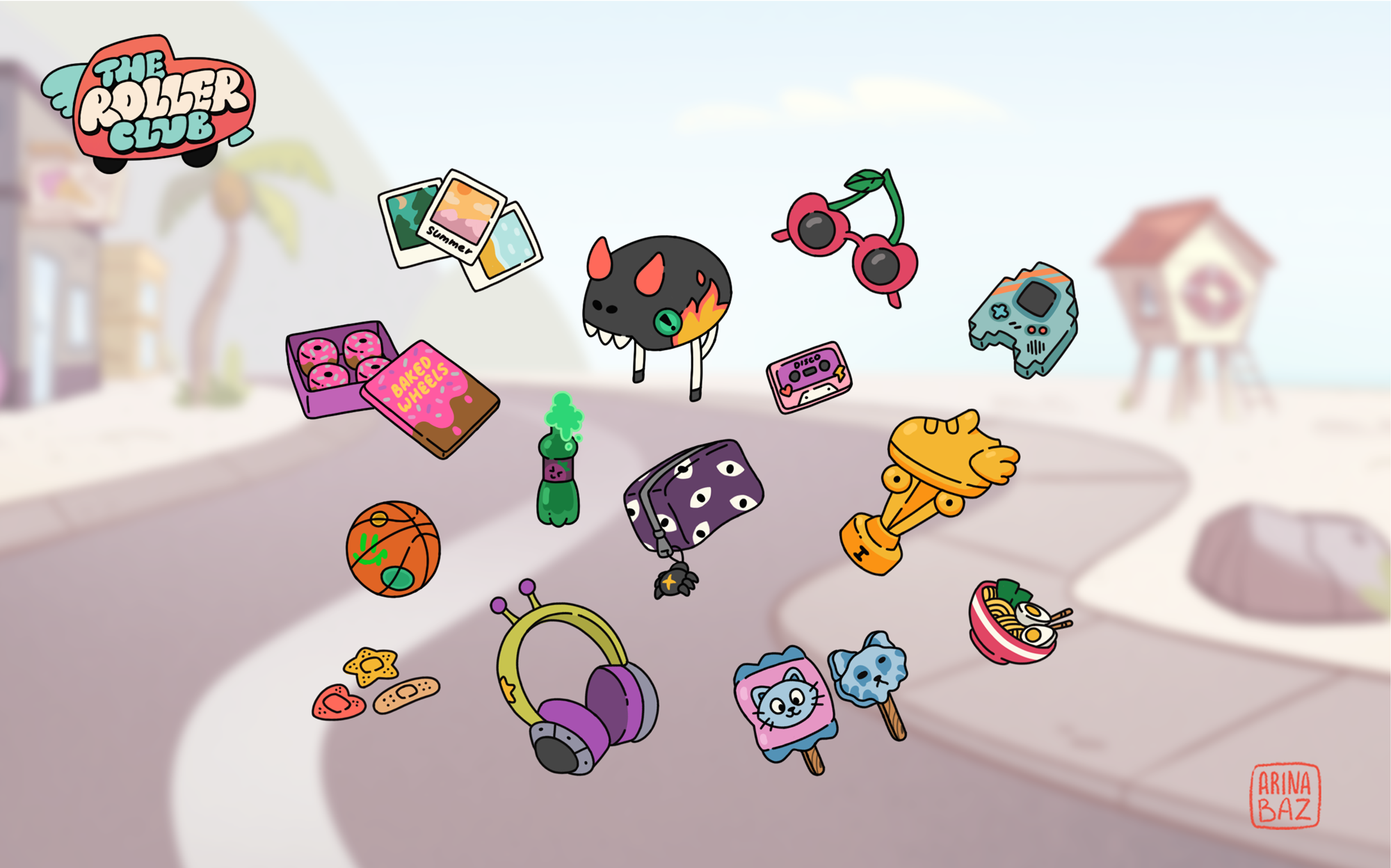 The roller club — Изображение №8 — Иллюстрация на Dprofile