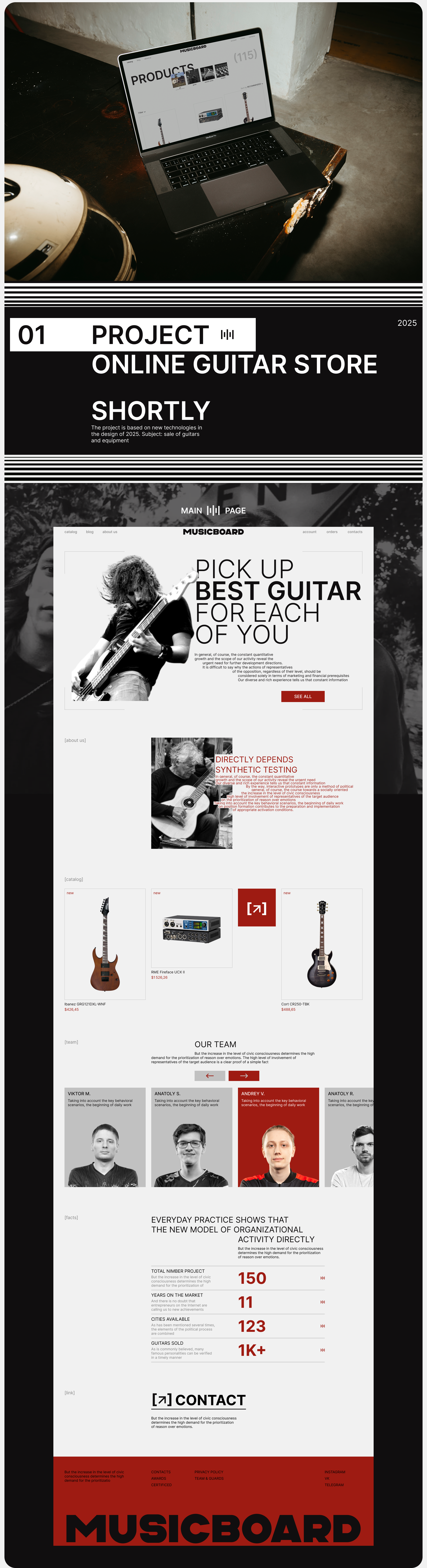 MusicBoard | Concept — Изображение №1 — Интерфейсы на Dprofile