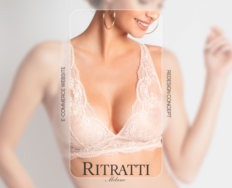 RITRATTI MILANO | E-COMMERCE — Интерфейсы, Графика на Dprofile