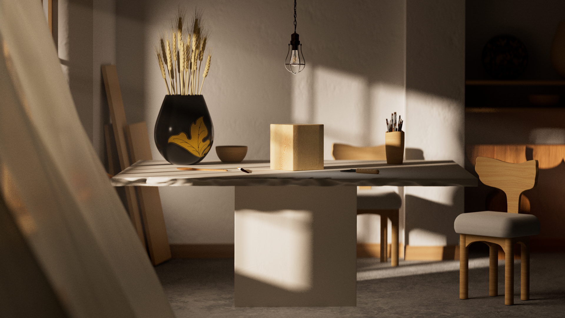 Хохлома: Код и кисть / Khokhloma in Motion: 3D Animation Exploration — Изображение №9 — 3D, Анимация на Dprofile