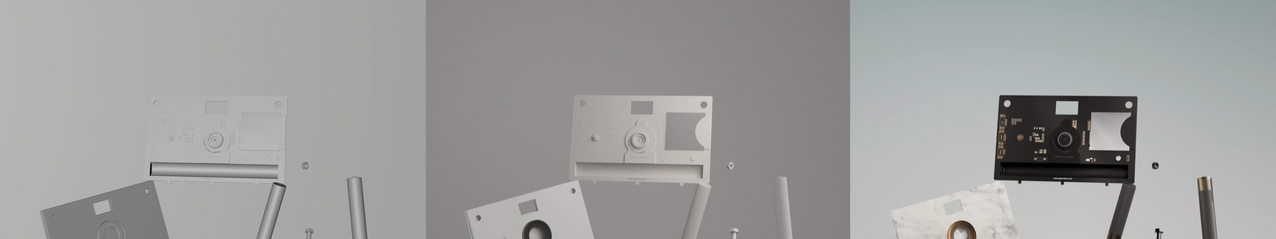 PaperShoot | Эко-камера из бумаги — Изображение №4 — 3D, Анимация на Dprofile