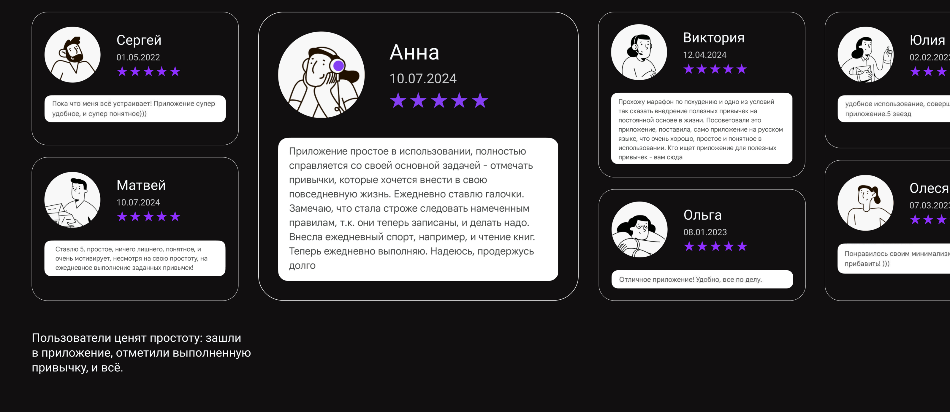 Трекер привычек | Редизайн мобильного приложения | UX/UI — Изображение №7 — Интерфейсы на Dprofile